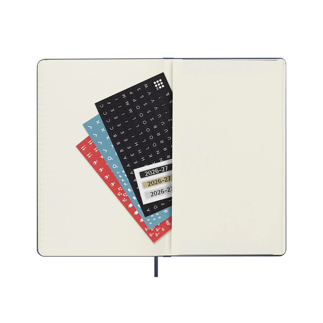 2026-27 18 Month Weekly Notebook Hard Cover Diary Large Sapphire Blue - Image 5