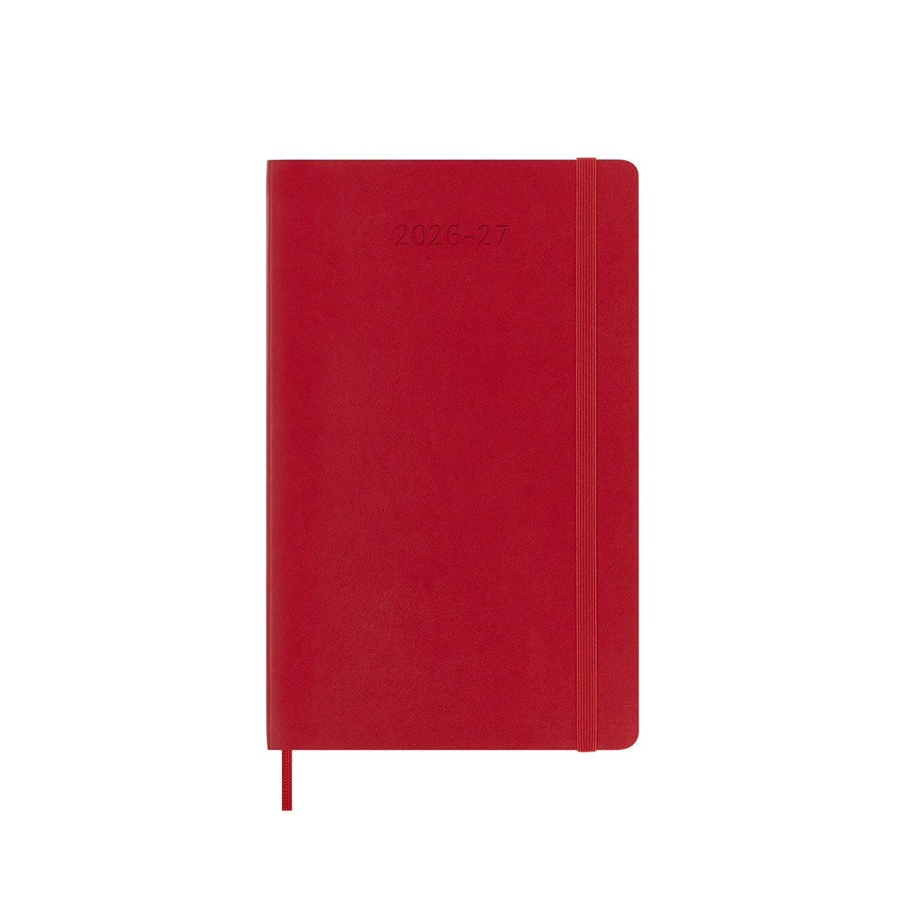 2026-27 18 Month Weekly Notebook Soft Cover Diary Large Scarlet Red - Image 2