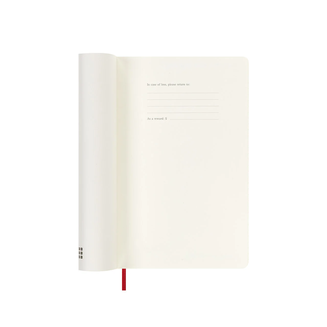 2026-27 18 Month Weekly Notebook Soft Cover Diary Large Scarlet Red - Image 3