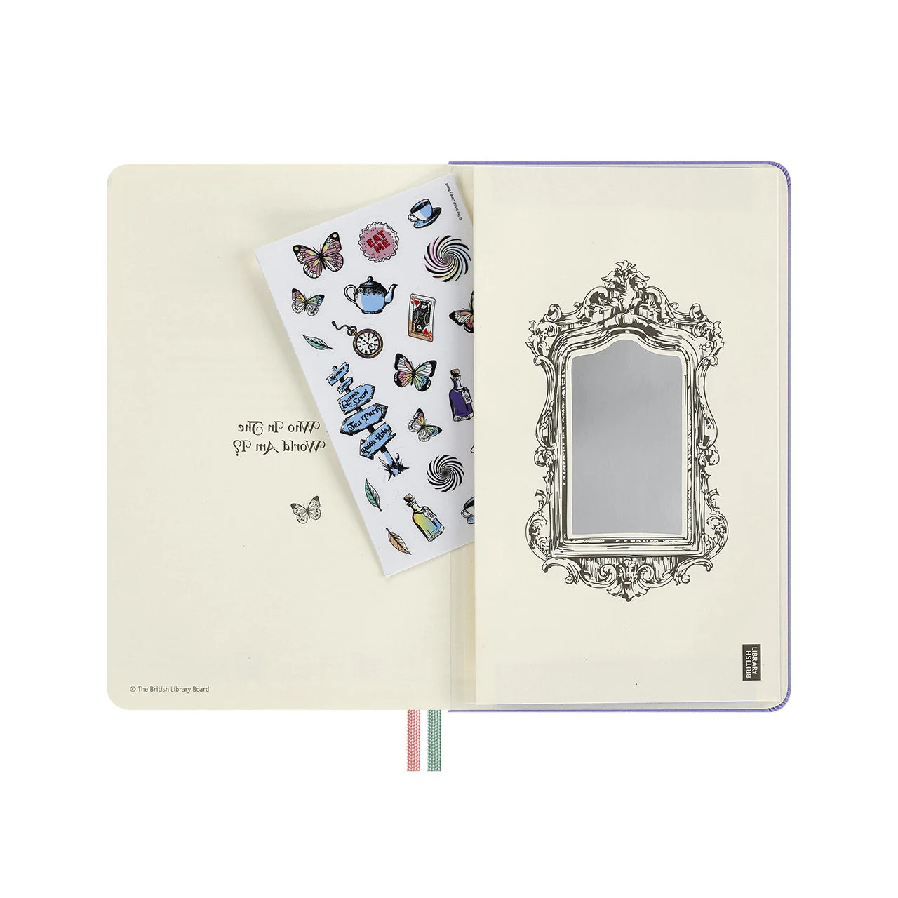 2026-27 Alice in Wonderland 18 Month Weekly Notebook Hard Cover Diary Large - Image 7