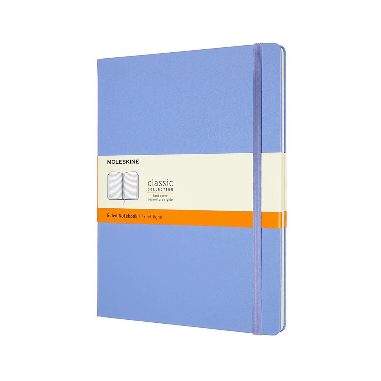 Classic Extra Large Hard Cover Notebook Hydrangea Blue - Image 2