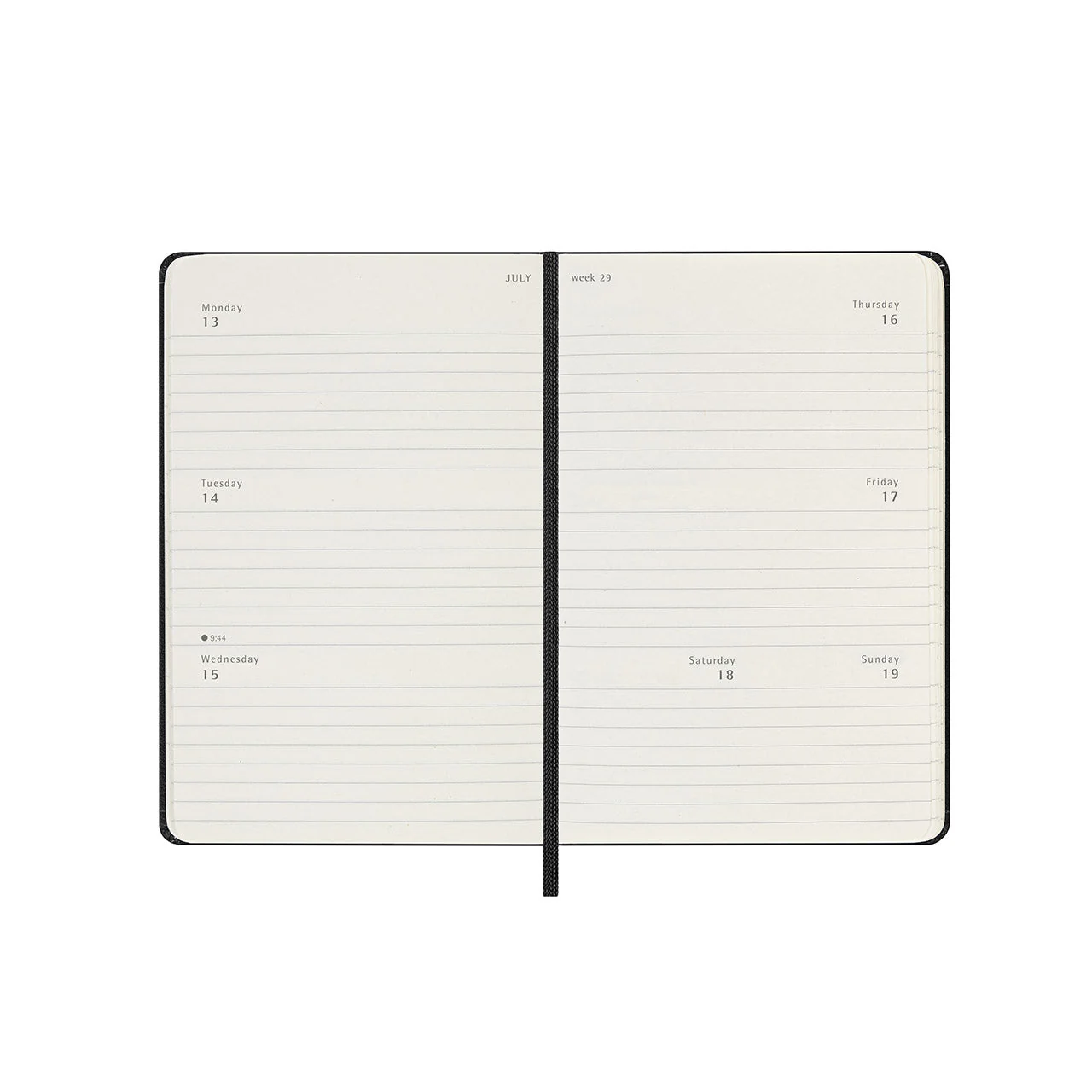 2026 Weekly Horizontal Hard Cover Diary Pocket - Image 2