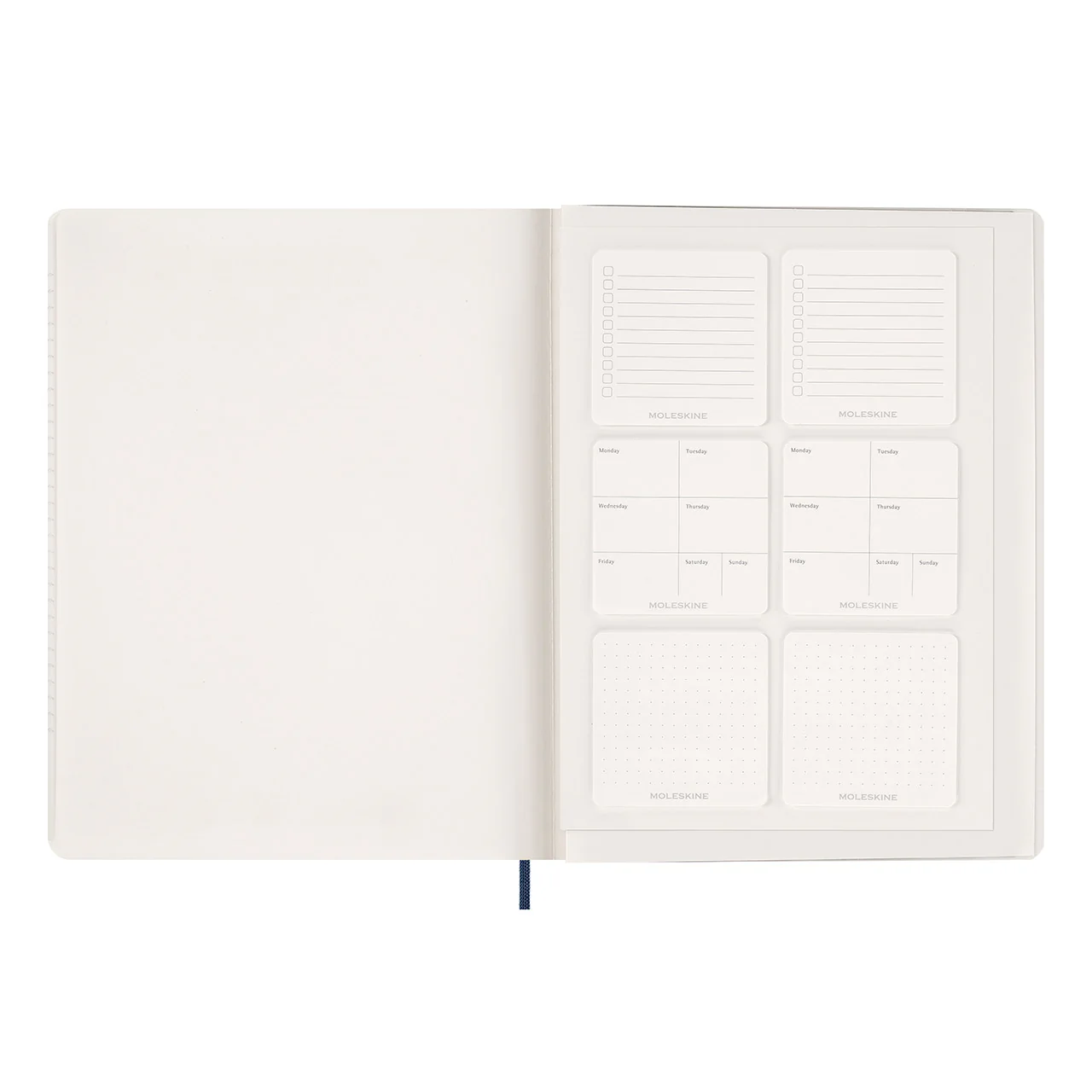 2026 Weekly Vertical Soft Cover Diary Extra Extra Large Sapphire Blue - Image 4