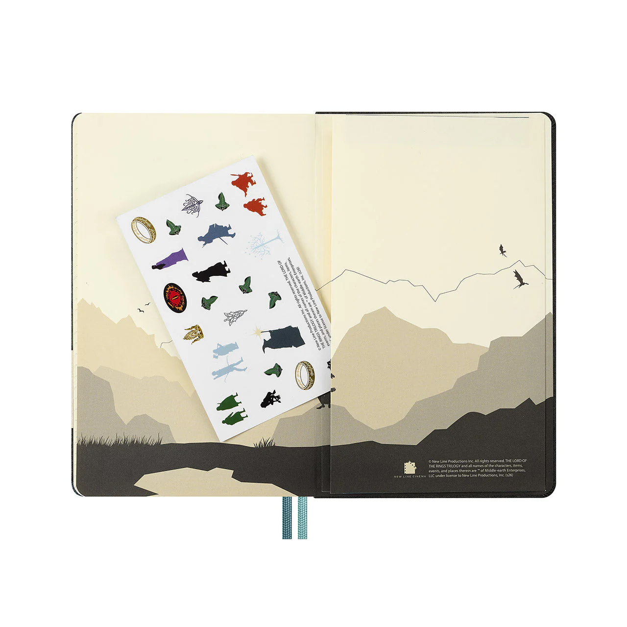 2027 Lord of the Rings Weekly Notebook Hard Cover Diary Large - Image 7