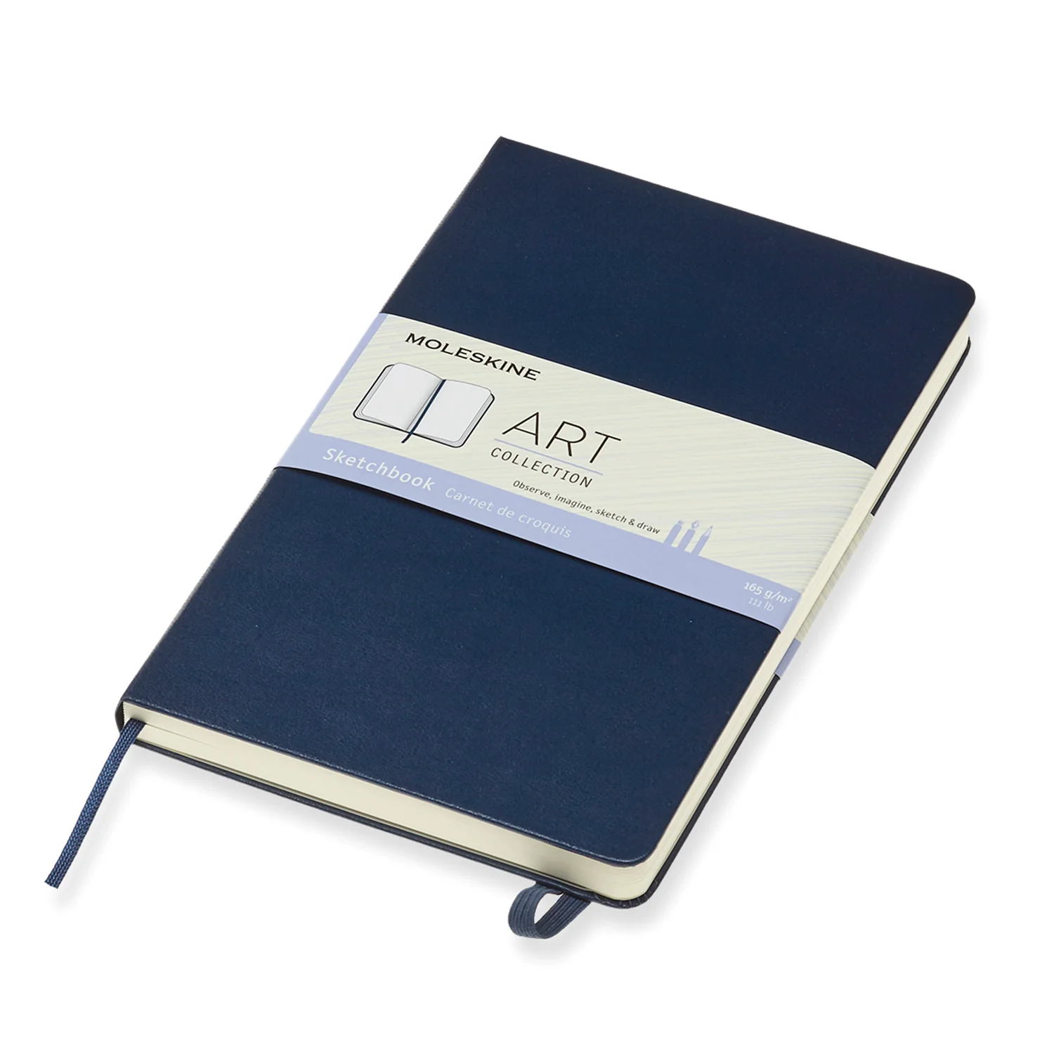 Art Sketchbook Large Sapphire Blue - Image 2