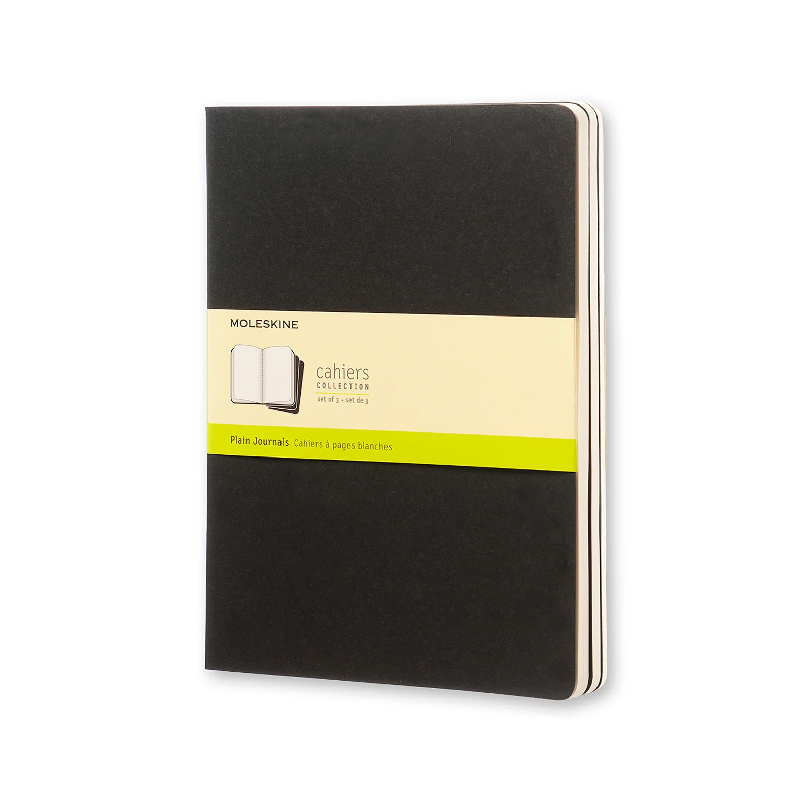 Cahier Extra Large Notebook Set Black