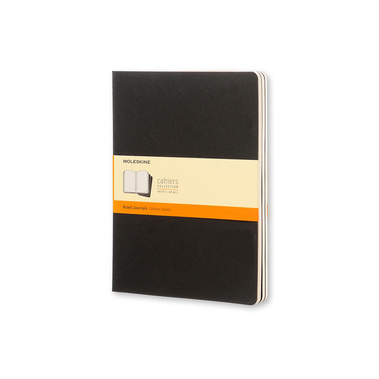Cahier Extra Large Notebook Set Black - Image 2