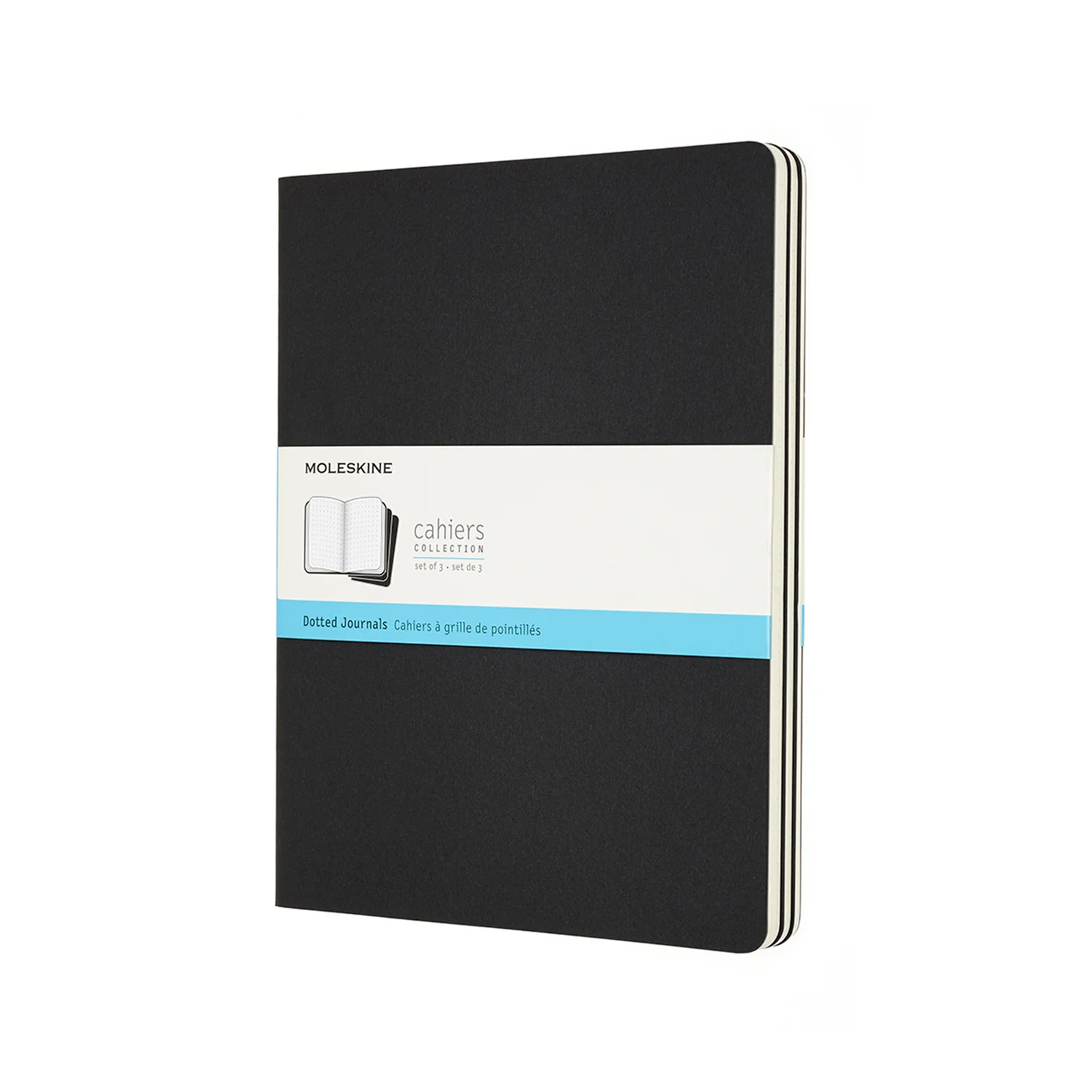 Cahier Extra Large Notebook Set Black - Image 4