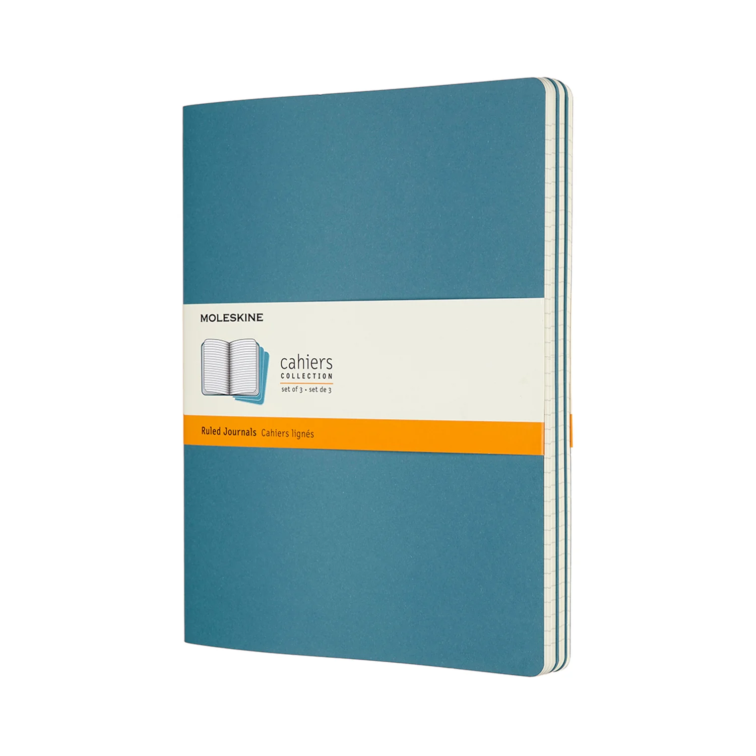 Cahier Extra Large Notebook Set Brisk Blue - Image 2
