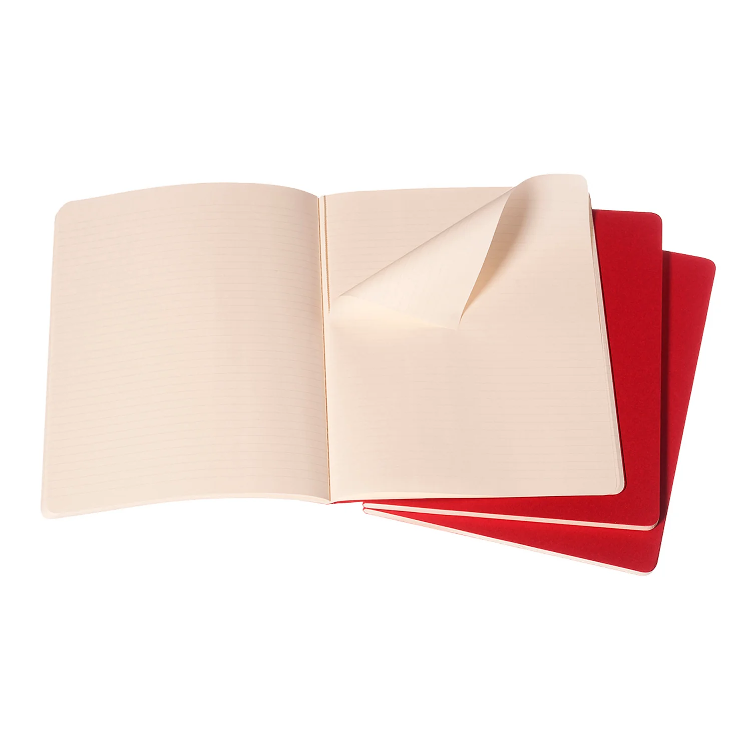 Cahier Extra Large Notebook Set Cranberry Red - Image 6