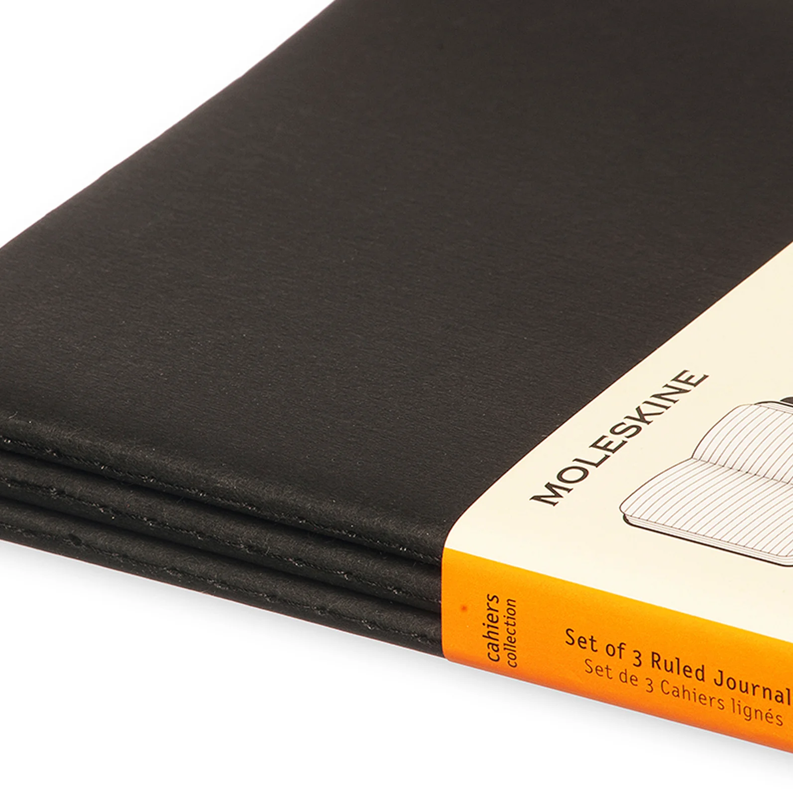 Cahier Large Notebook Set Black - Image 10