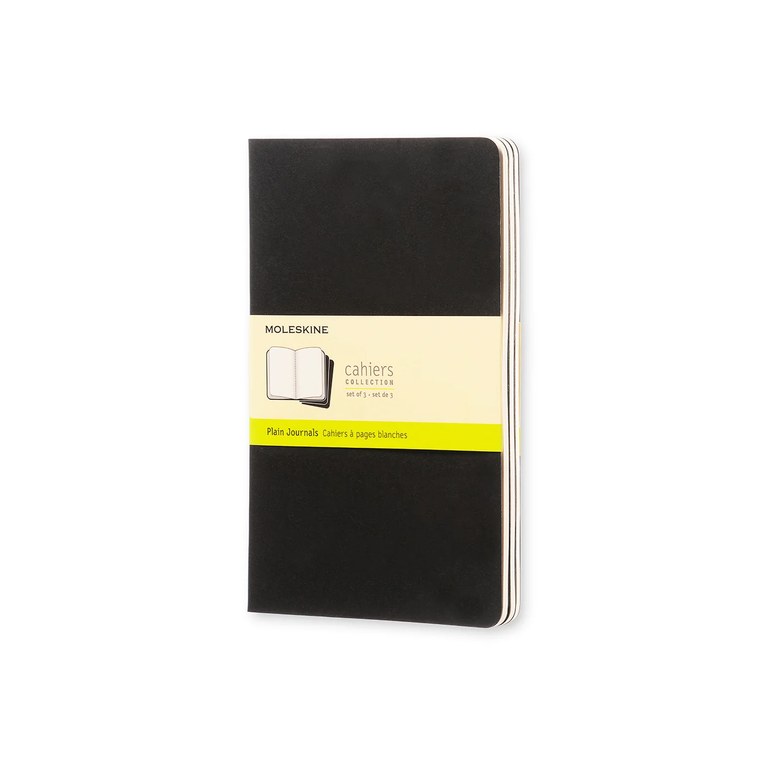 Cahier Large Notebook Set Black - Image 2