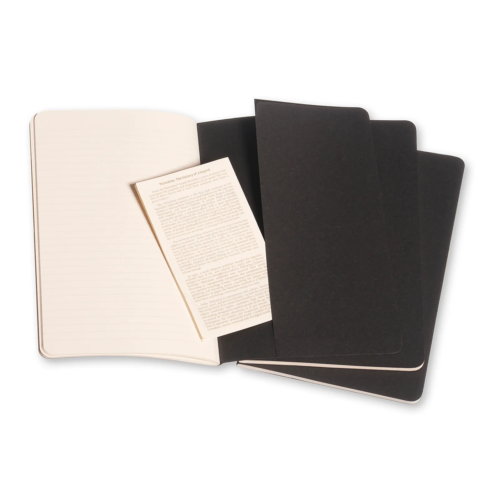 Cahier Large Notebook Set Black - Image 6