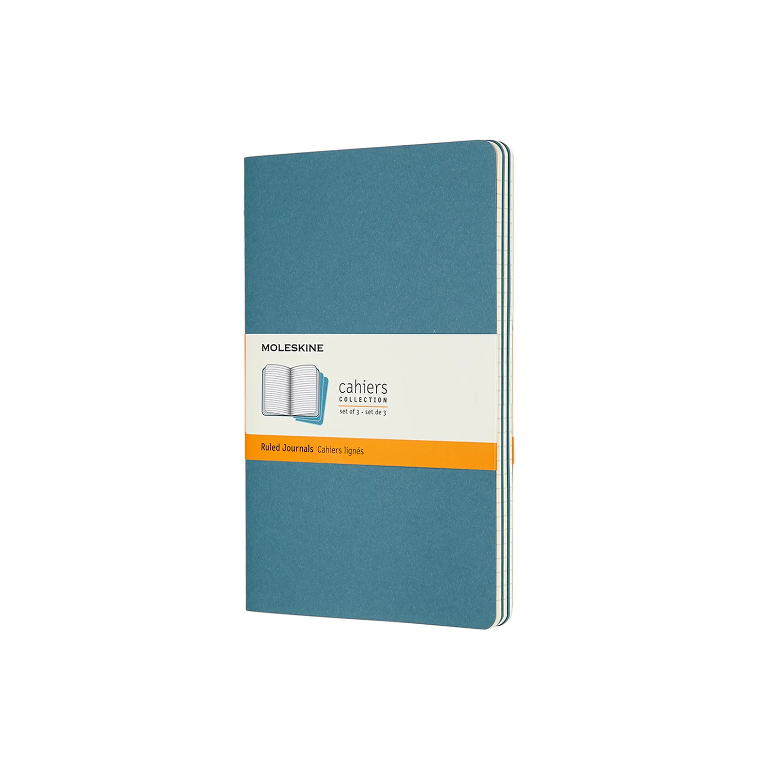 Cahier Large Notebook Set Brisk Blue