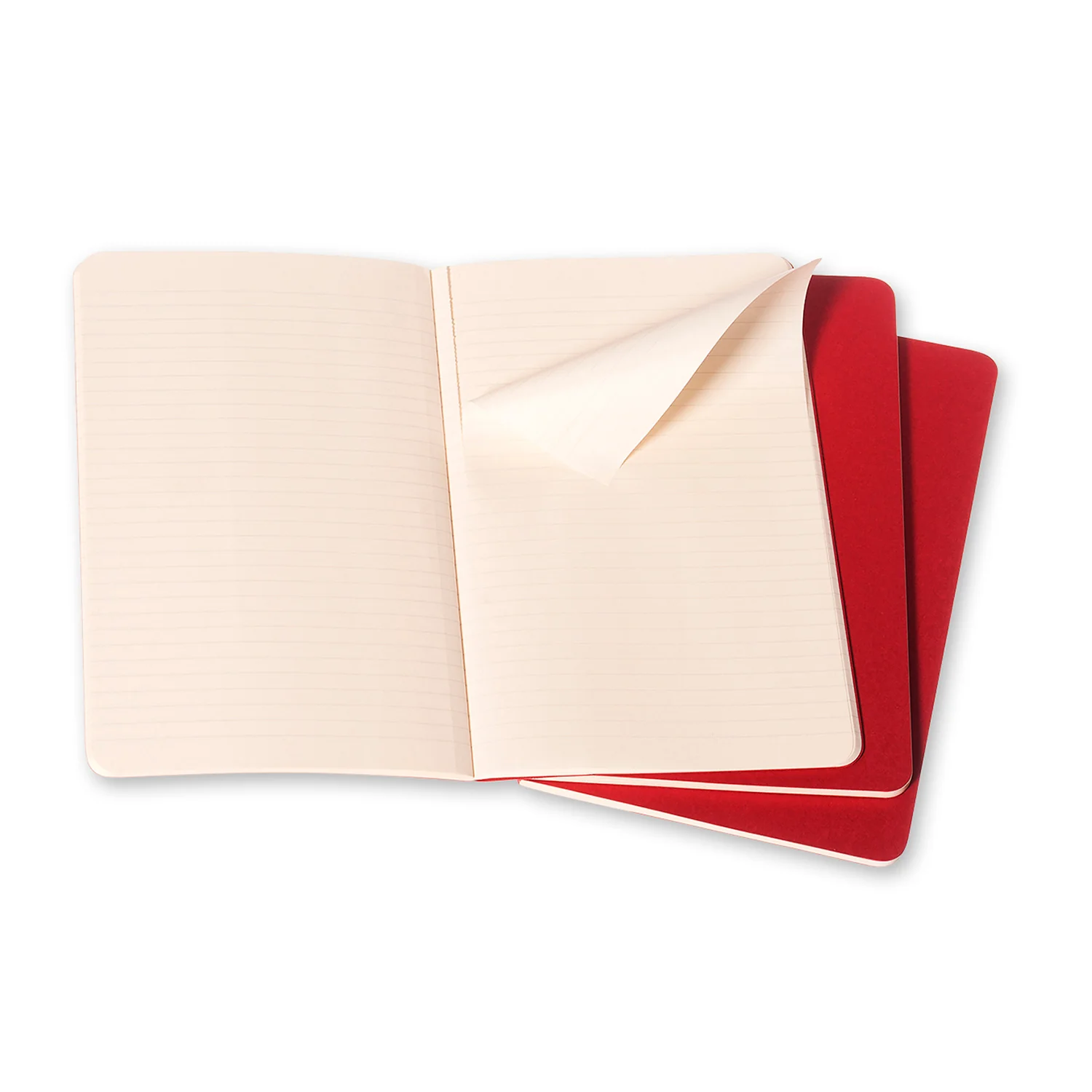 Cahier Large Notebook Set Cranberry Red - Image 3