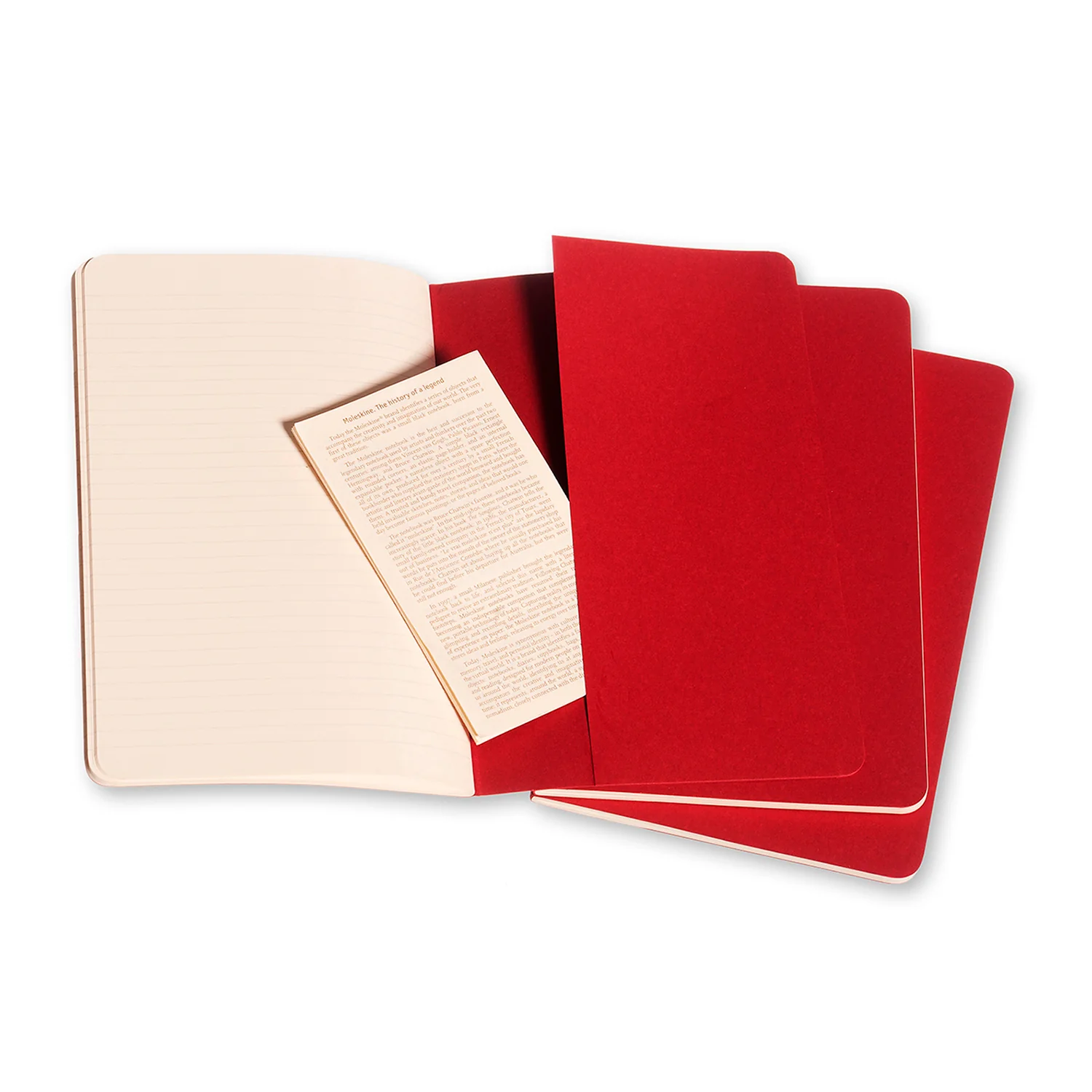 Cahier Large Notebook Set Cranberry Red - Image 5