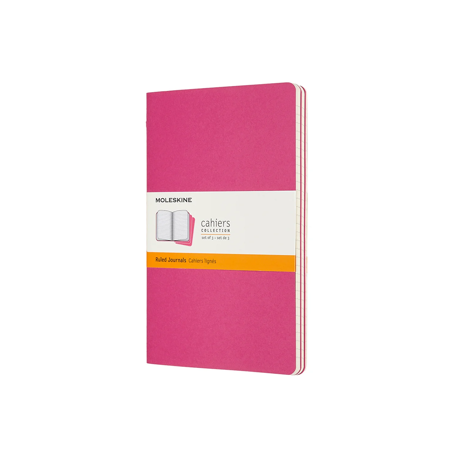 Cahier Large Notebook Set Kinetic Pink - Image 2