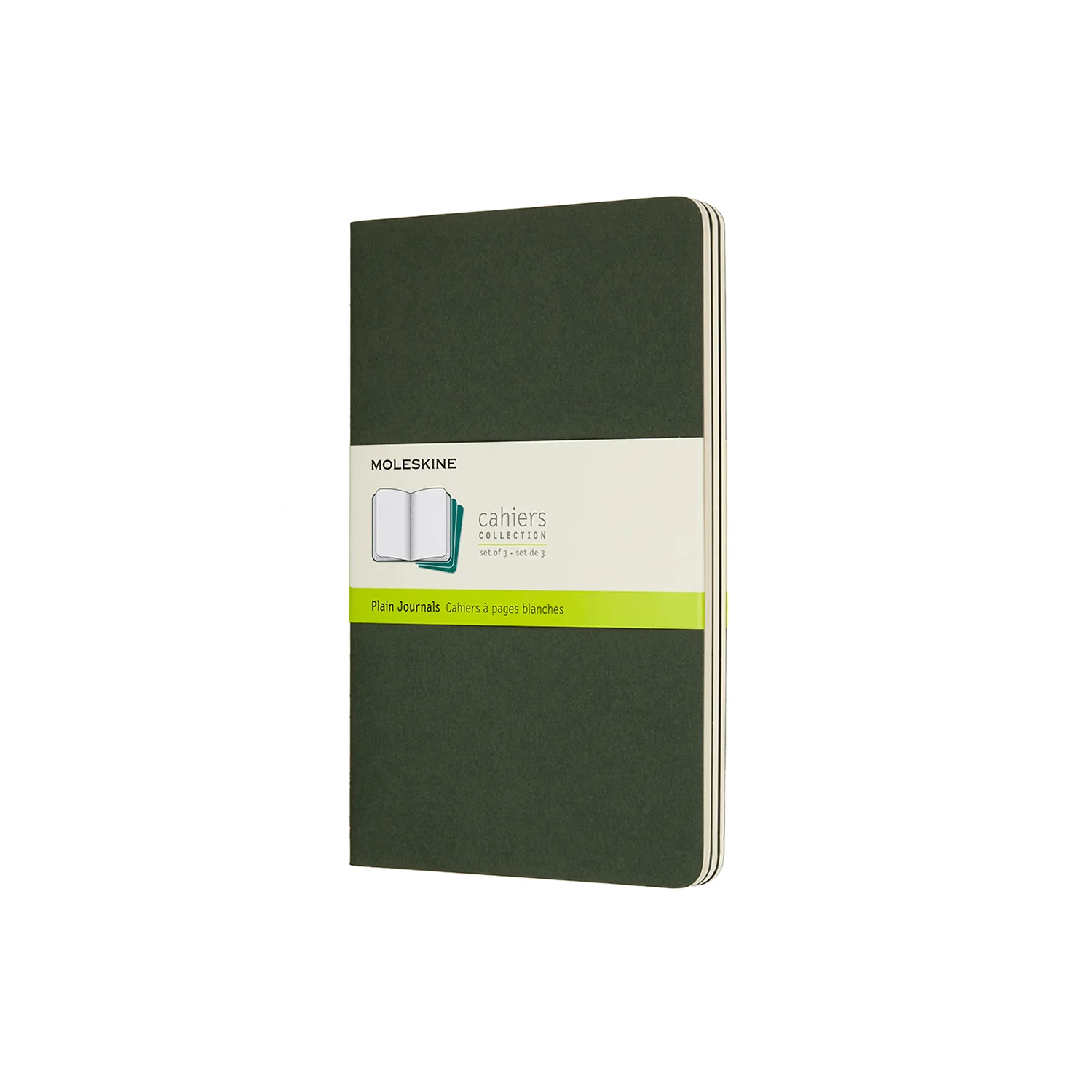 Cahier Large Notebook Set Myrtle Green - Image 2