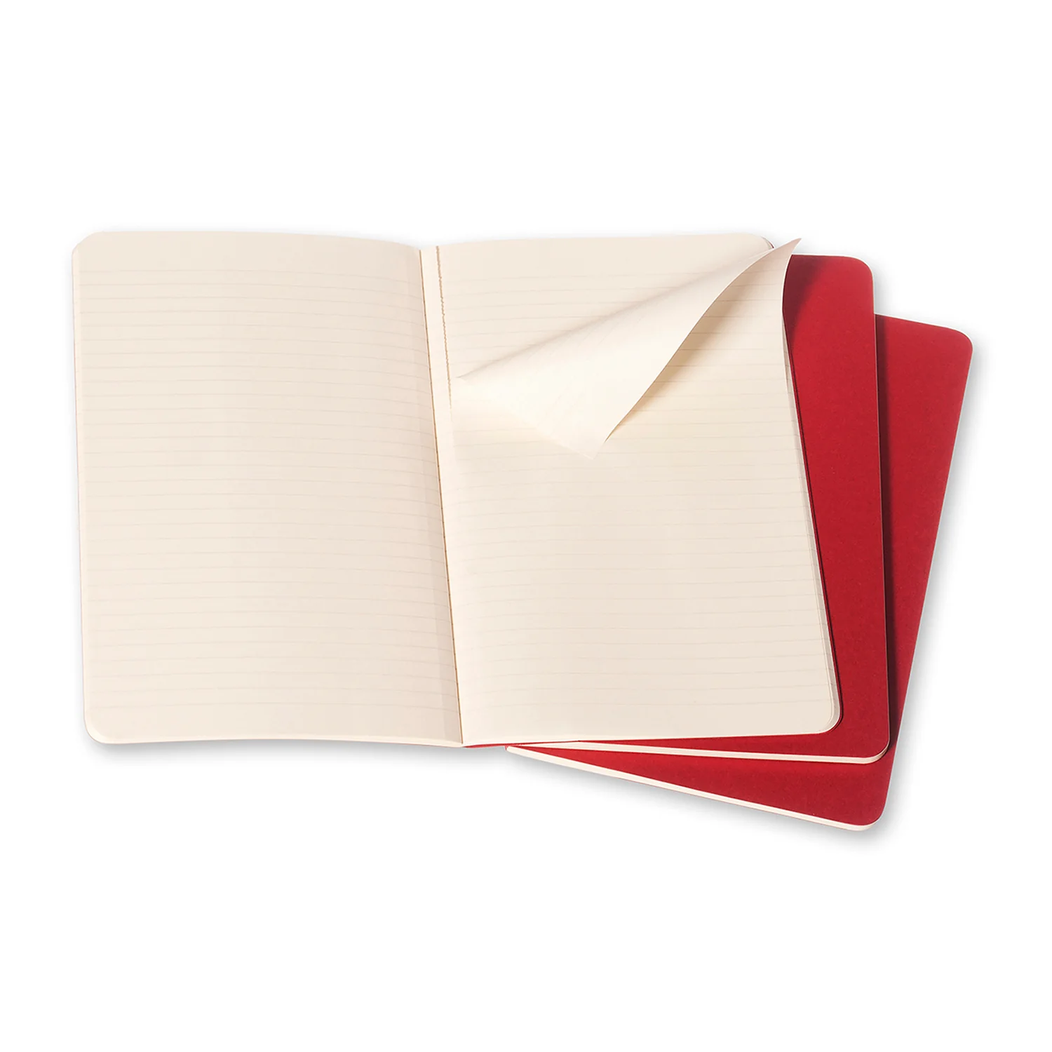 Cahier Pocket Notebook Set Cranberry Red - Image 4