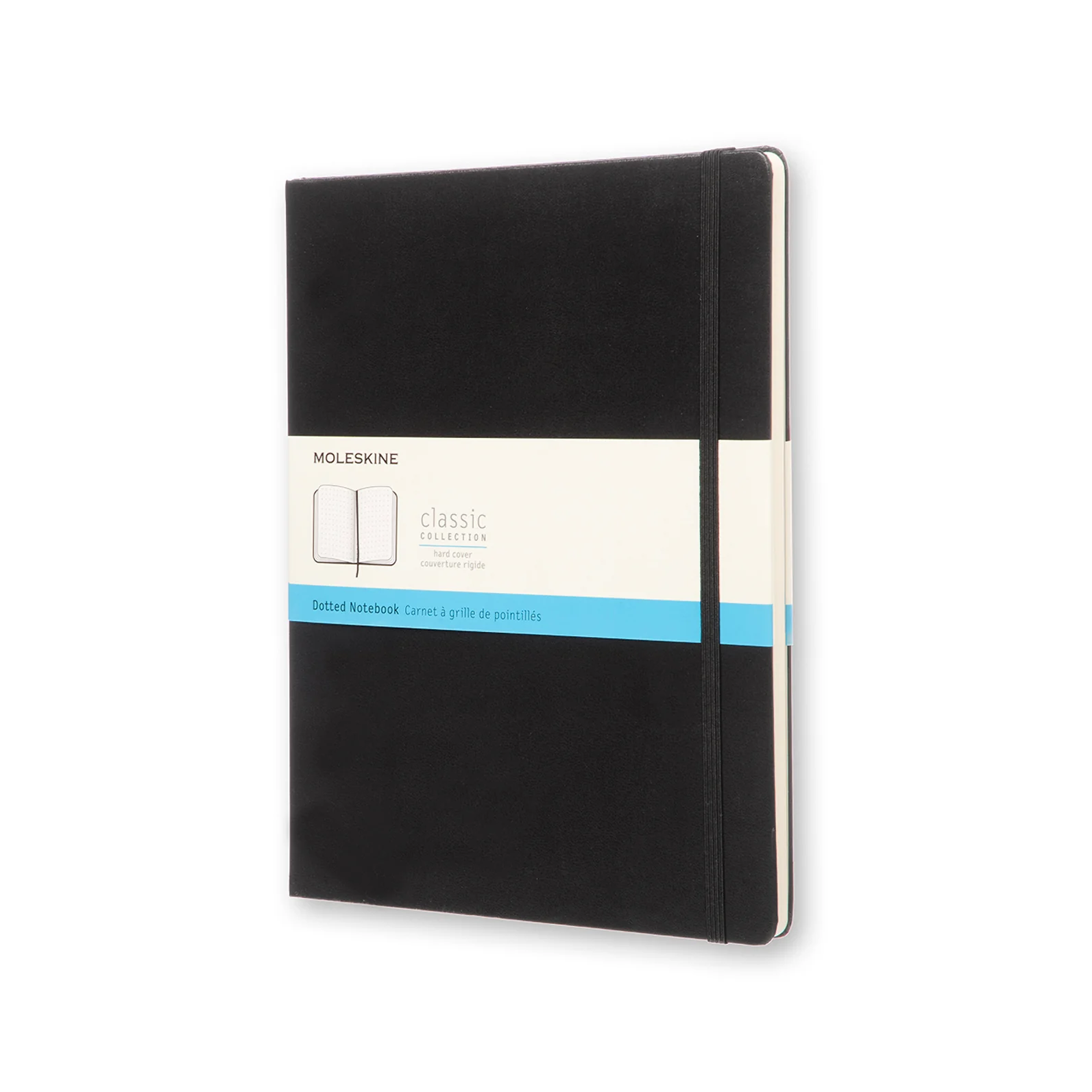 Classic Extra Large Hard Cover Notebook Black - Image 4