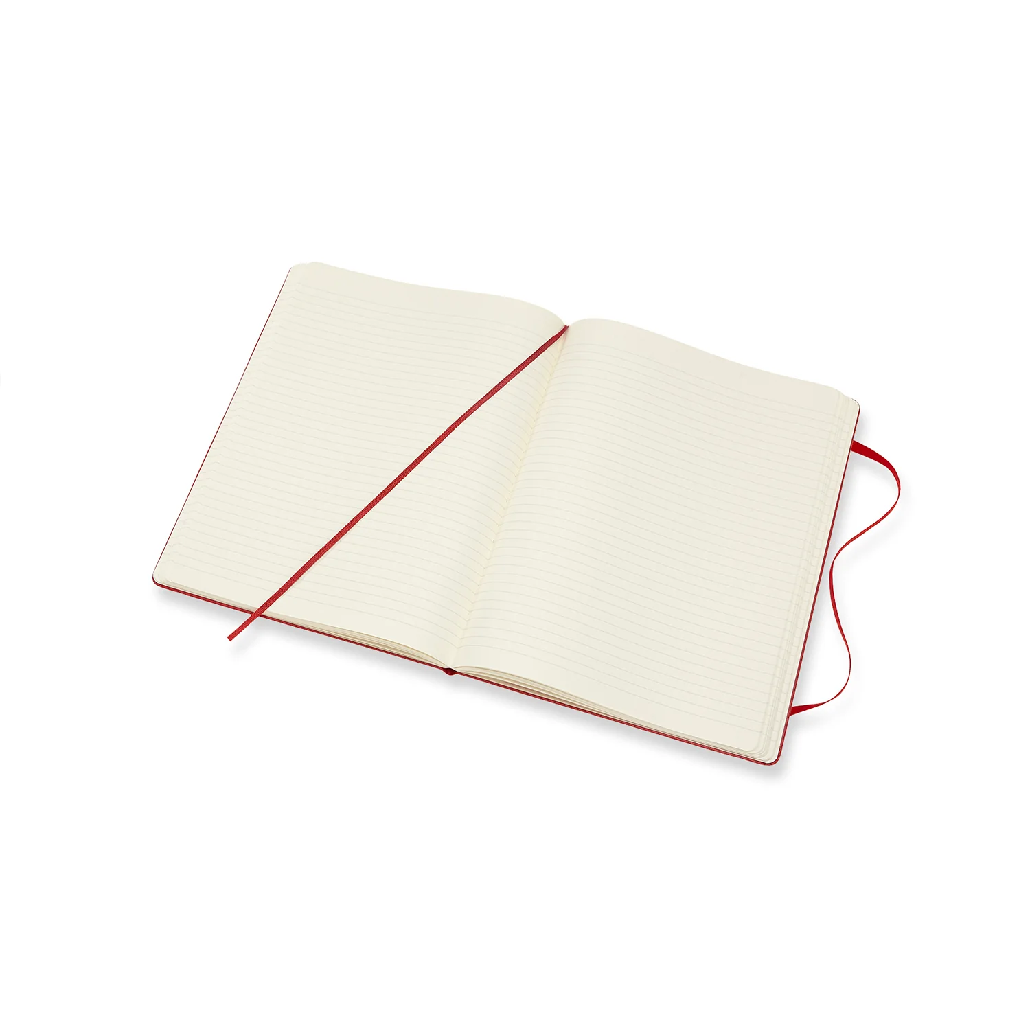 Classic Extra Large Hard Cover Notebook Scarlet Red - Image 3