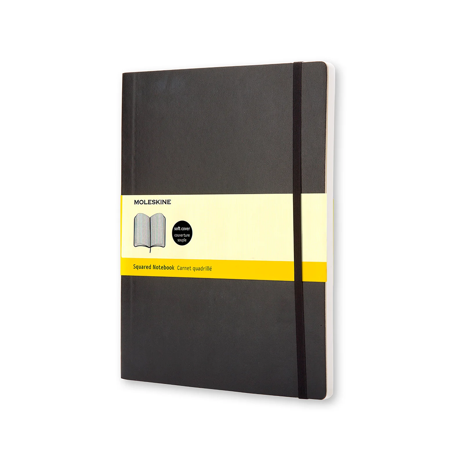 Classic Extra Large Soft Cover Notebook Black - Image 3