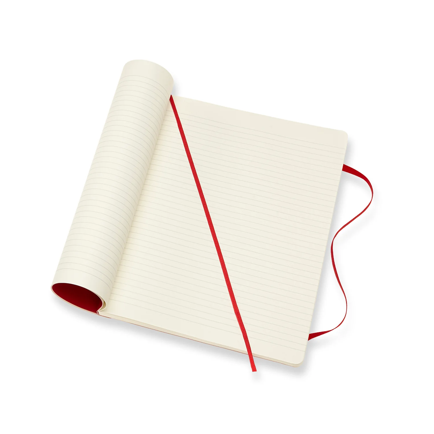Classic Extra Large Soft Cover Notebook Scarlet Red - Image 3