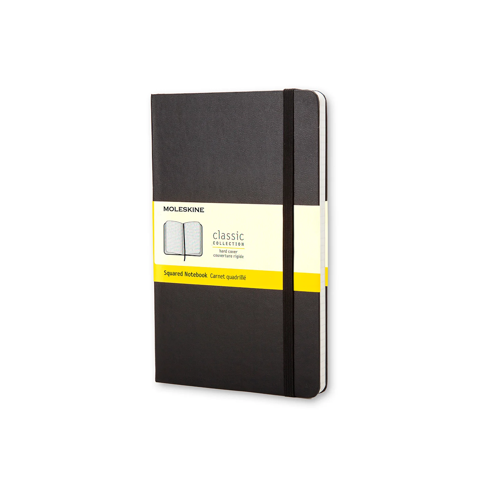 Classic Large Hard Cover Notebook Black - Image 5