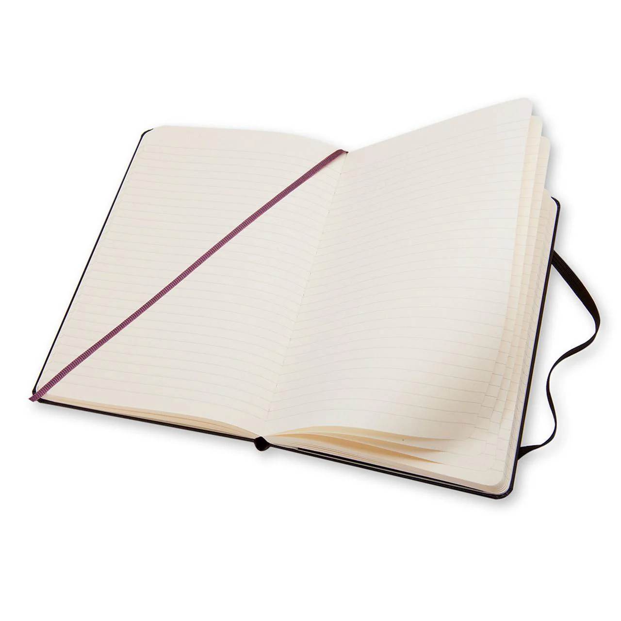 Classic Large Hard Cover Notebook Black - Image 6