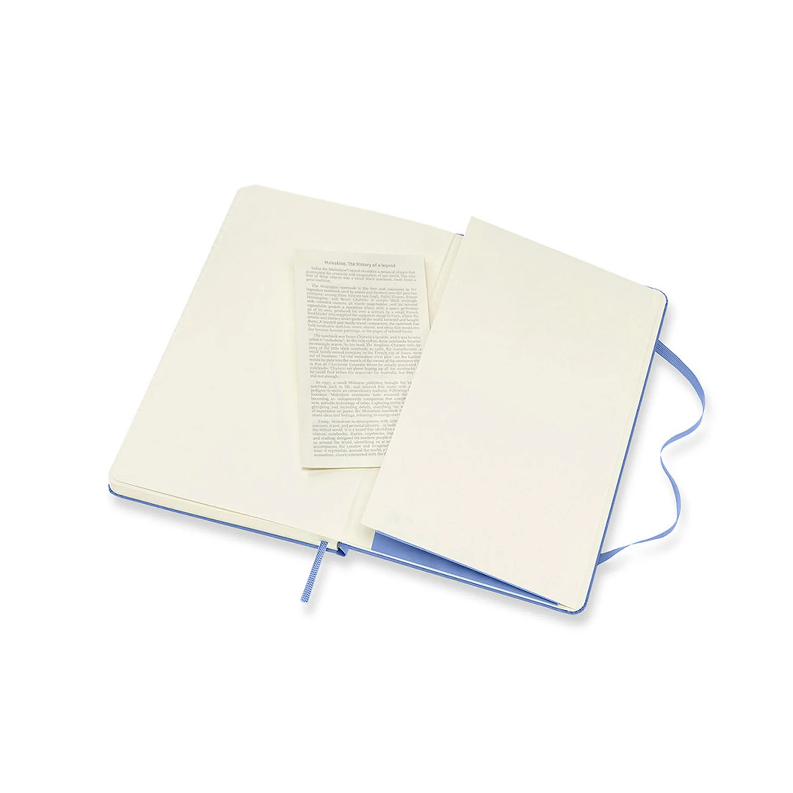 Classic Large Hard Cover Notebook Hydrangea Blue - Image 4