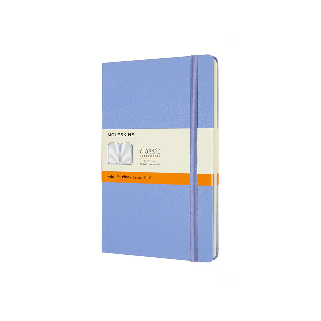 Classic Large Hard Cover Notebook Hydrangea Blue - Image 5