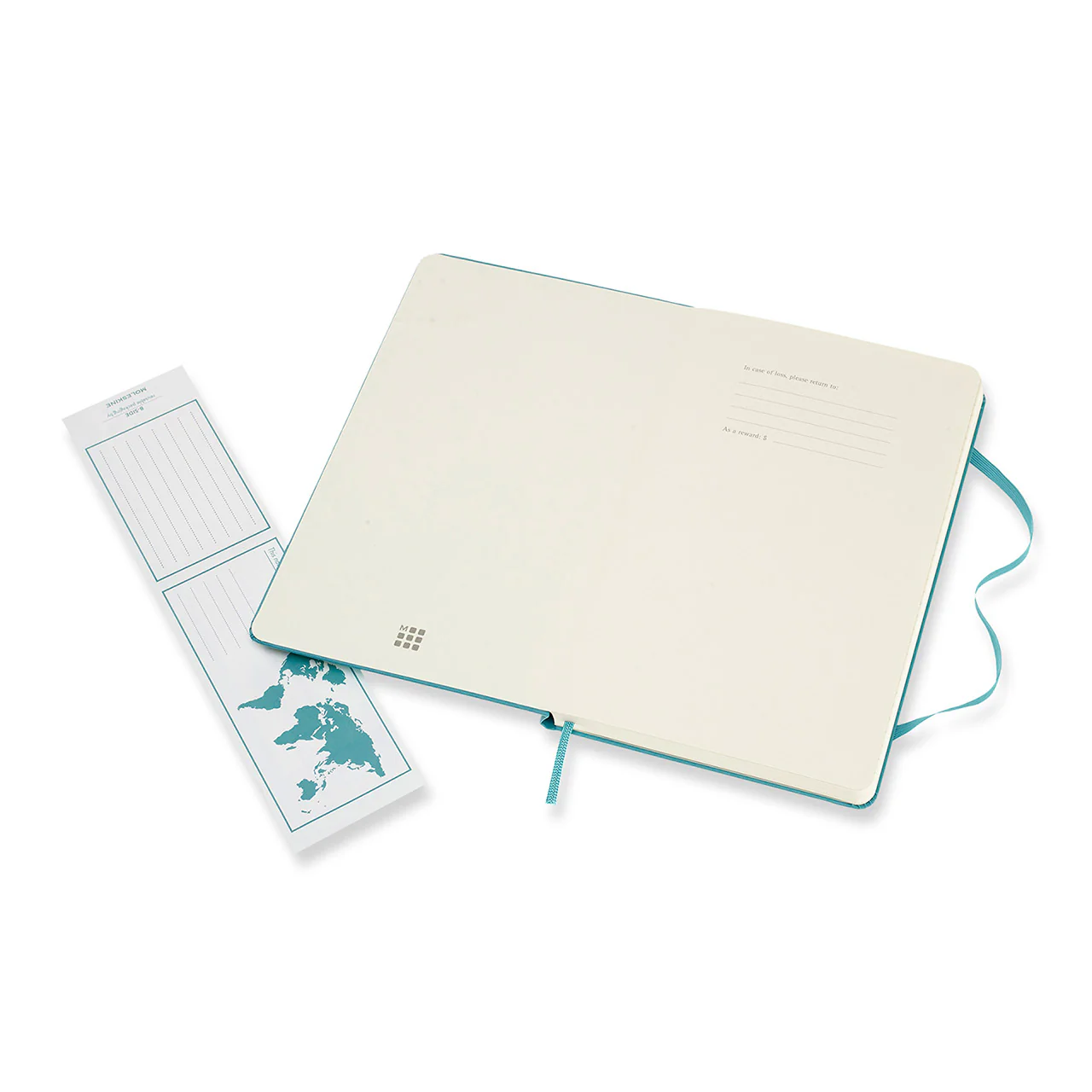 Classic Large Hard Cover Notebook Reef Blue - Image 2