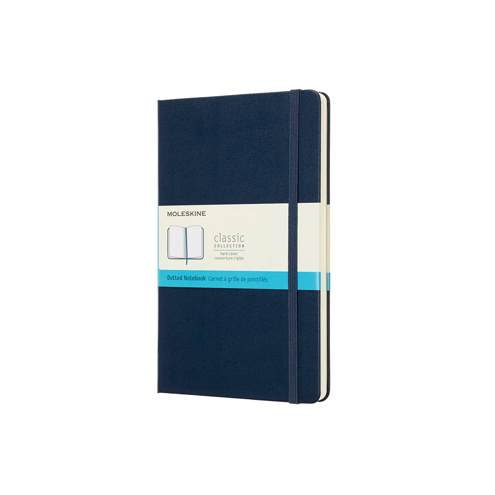 Classic Large Hard Cover Notebook Sapphire Blue - Image 4