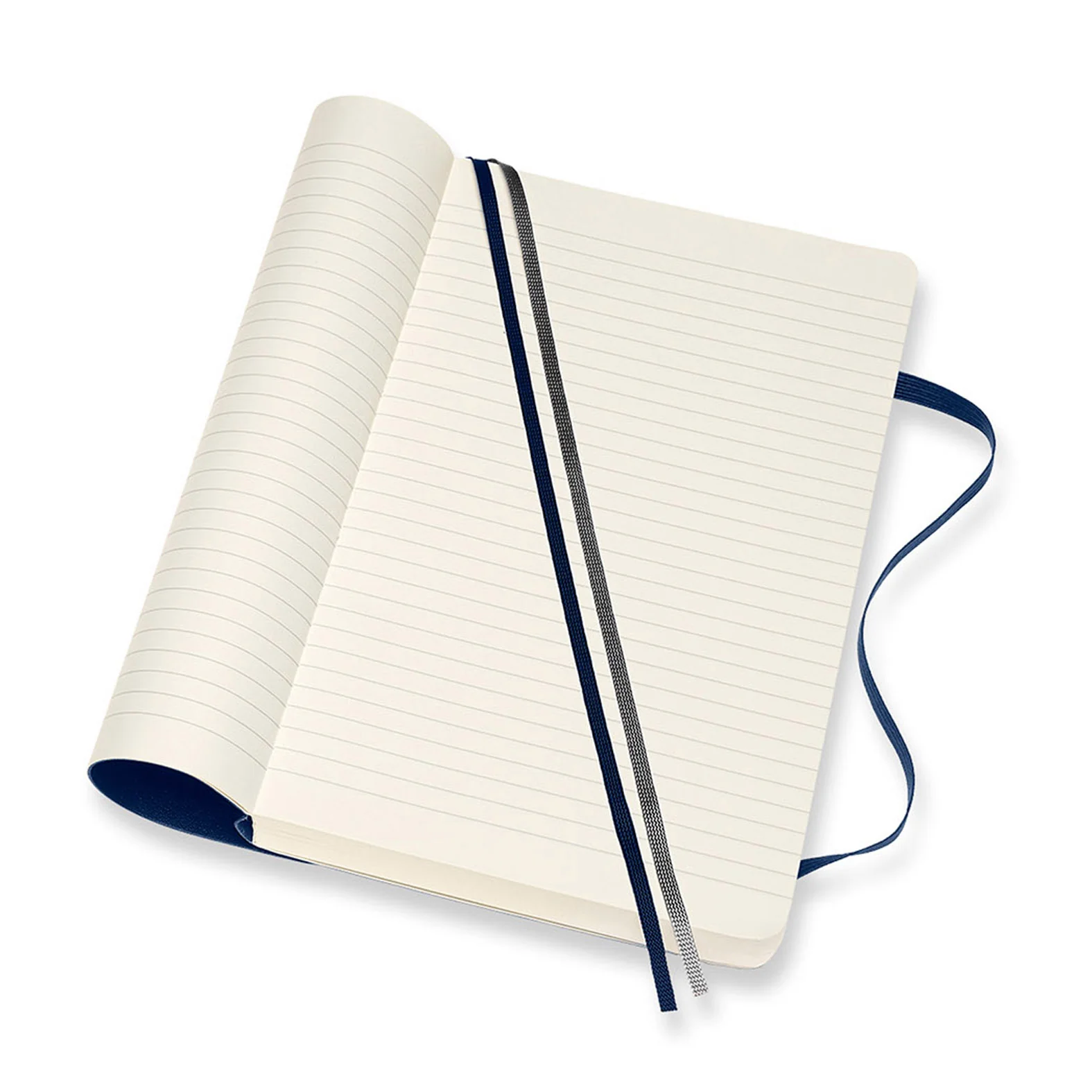 Classic Large Soft Cover Expanded Notebook Sapphire Blue - Image 3