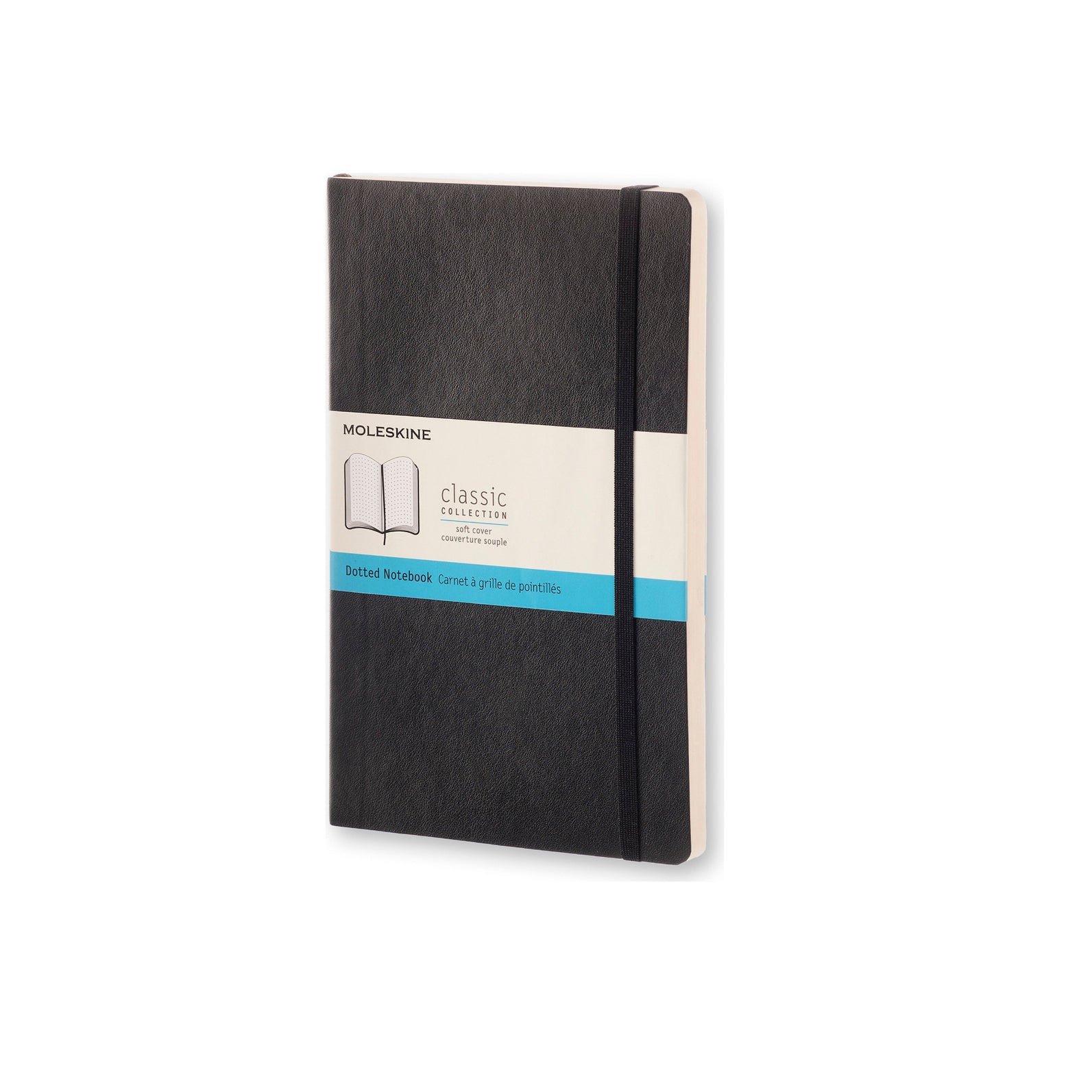 Classic Large Soft Cover Notebook Black - Image 4
