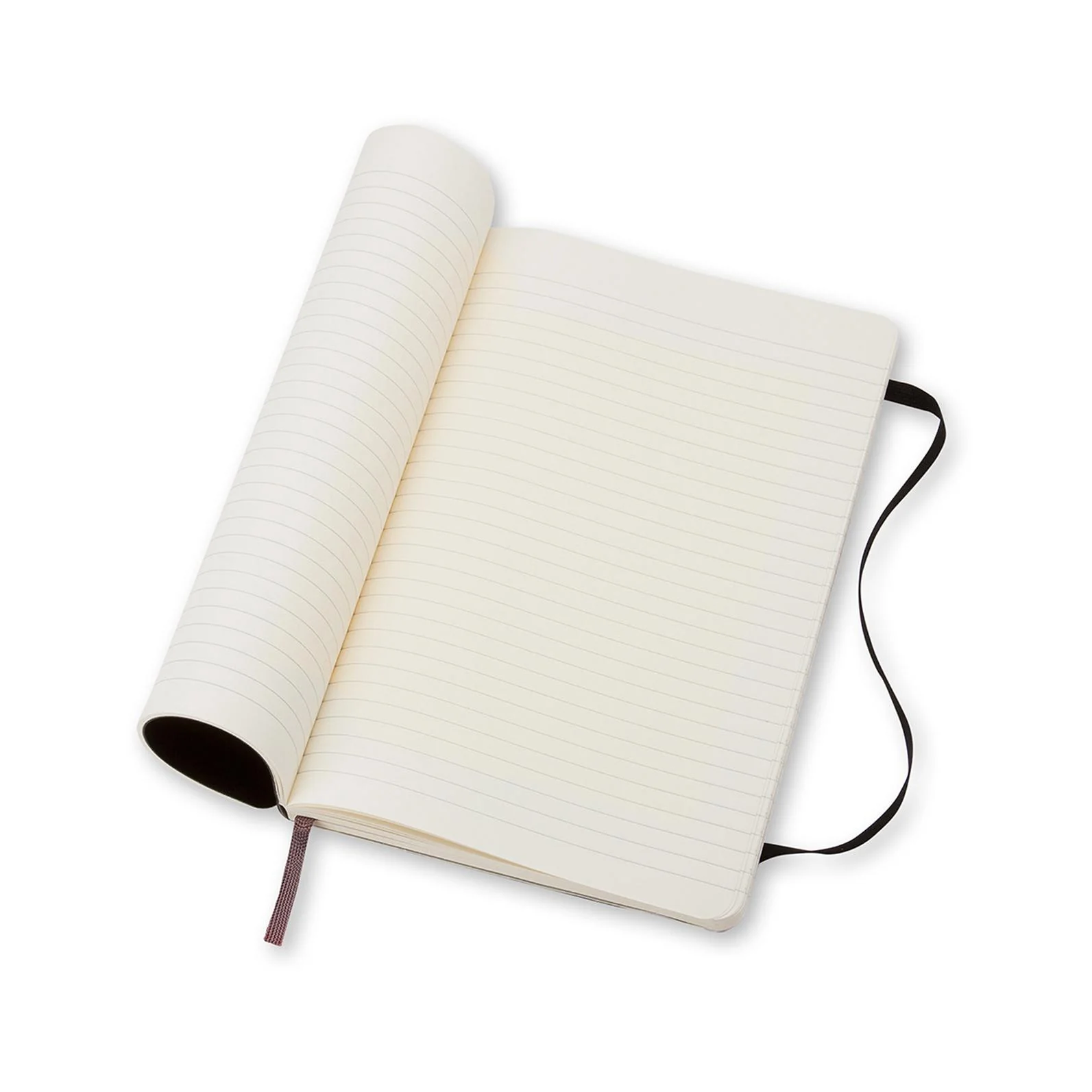 Classic Large Soft Cover Notebook Black - Image 5