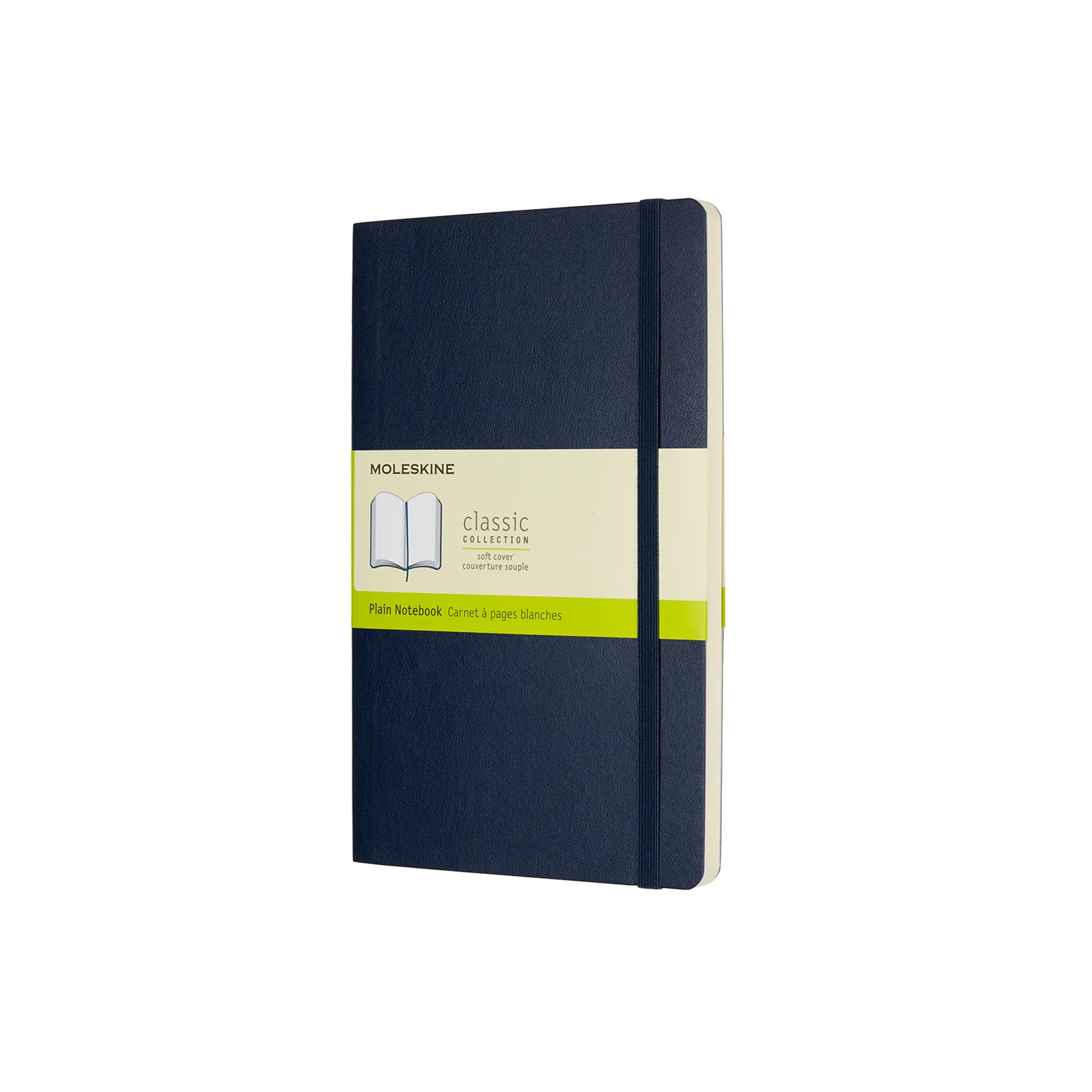 Classic Large Soft Cover Notebook Sapphire Blue - Image 2