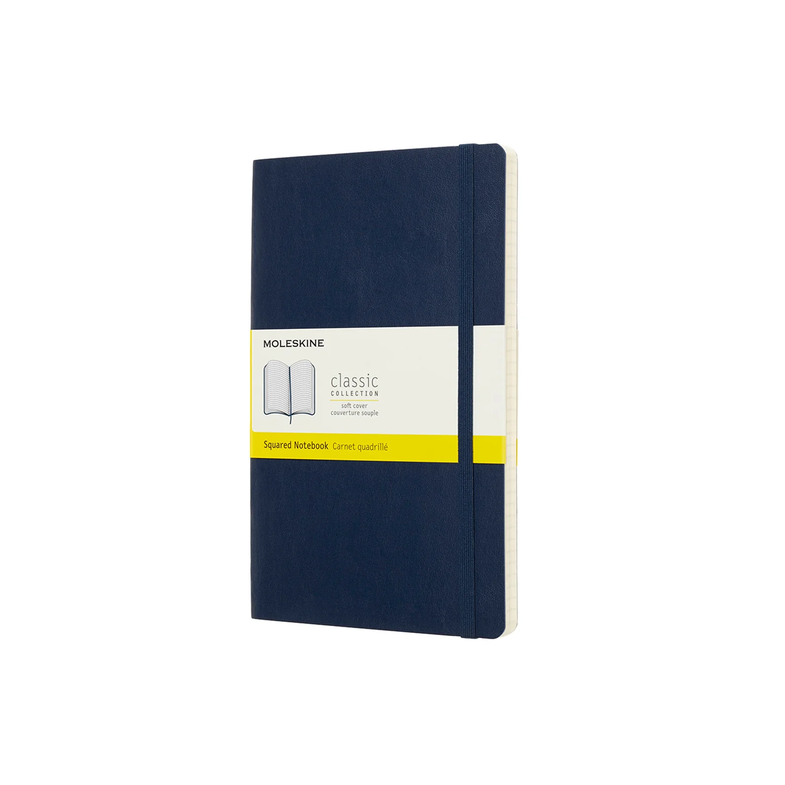 Classic Large Soft Cover Notebook Sapphire Blue - Image 3