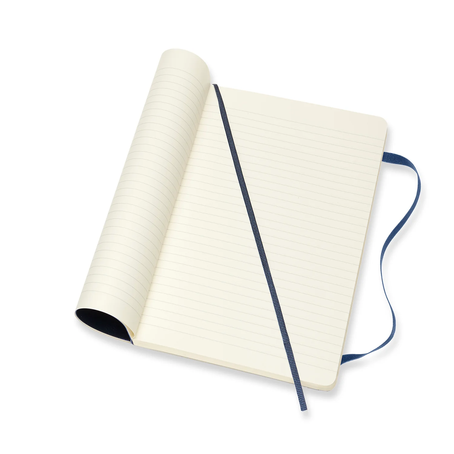 Classic Large Soft Cover Notebook Sapphire Blue - Image 4