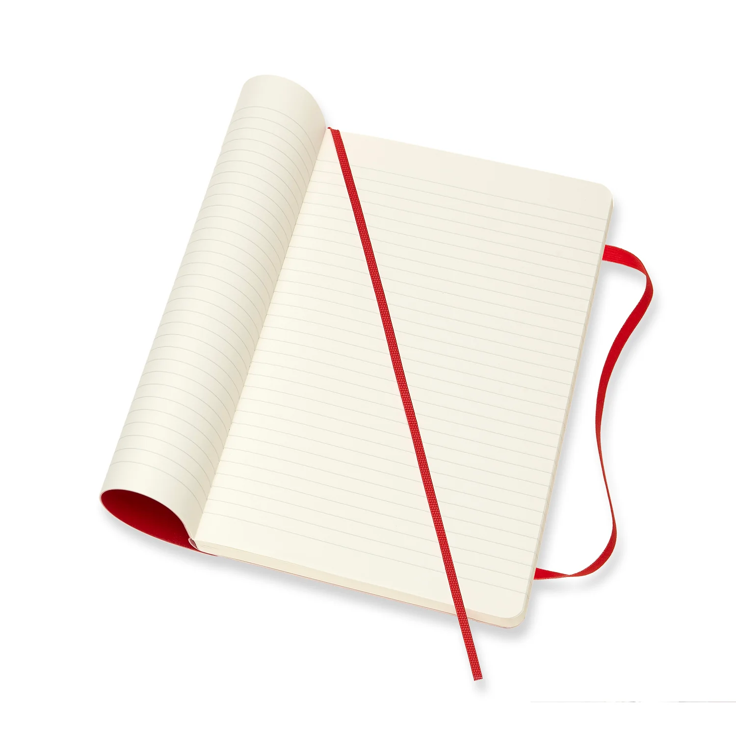 Classic Large Soft Cover Notebook Scarlet Red - Image 4