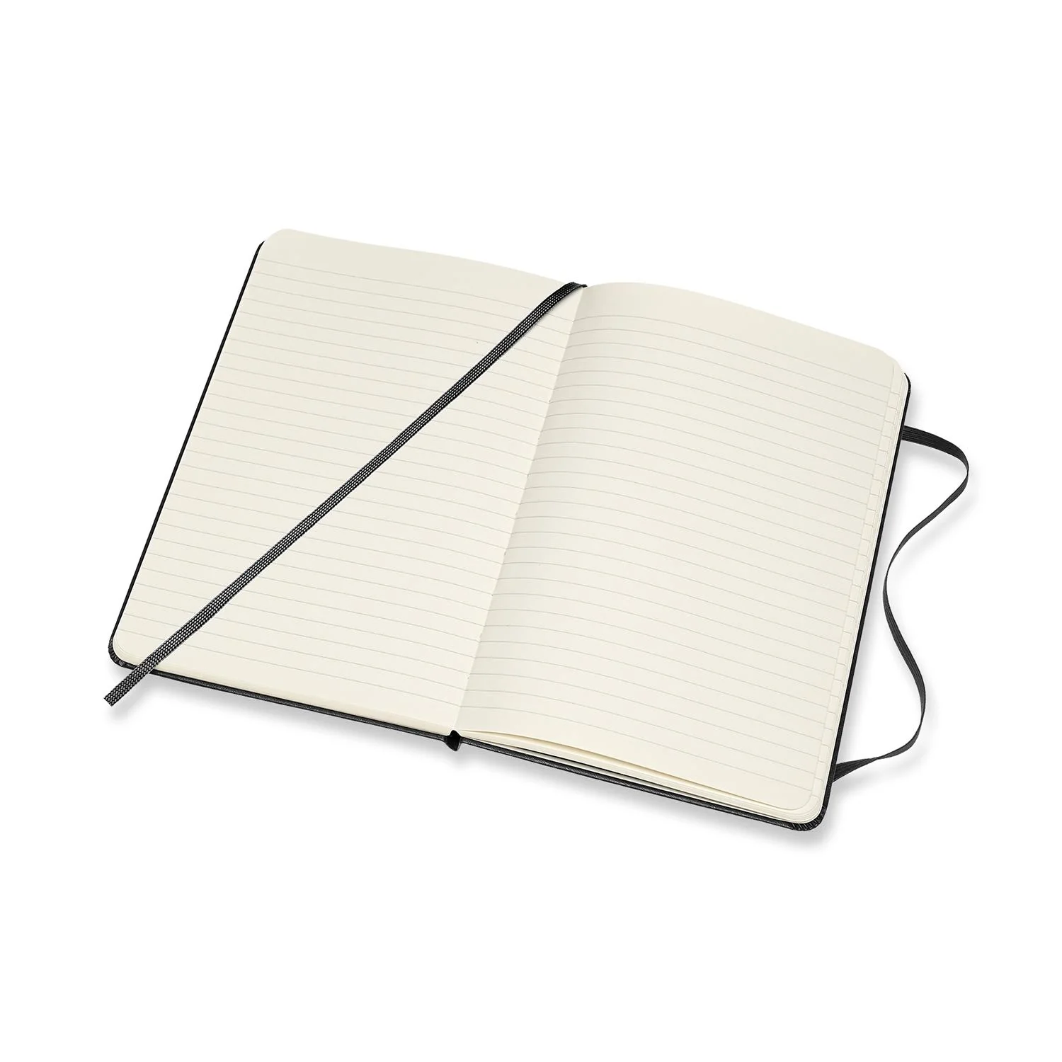 Classic Medium Hard Cover Notebook Black - Image 3