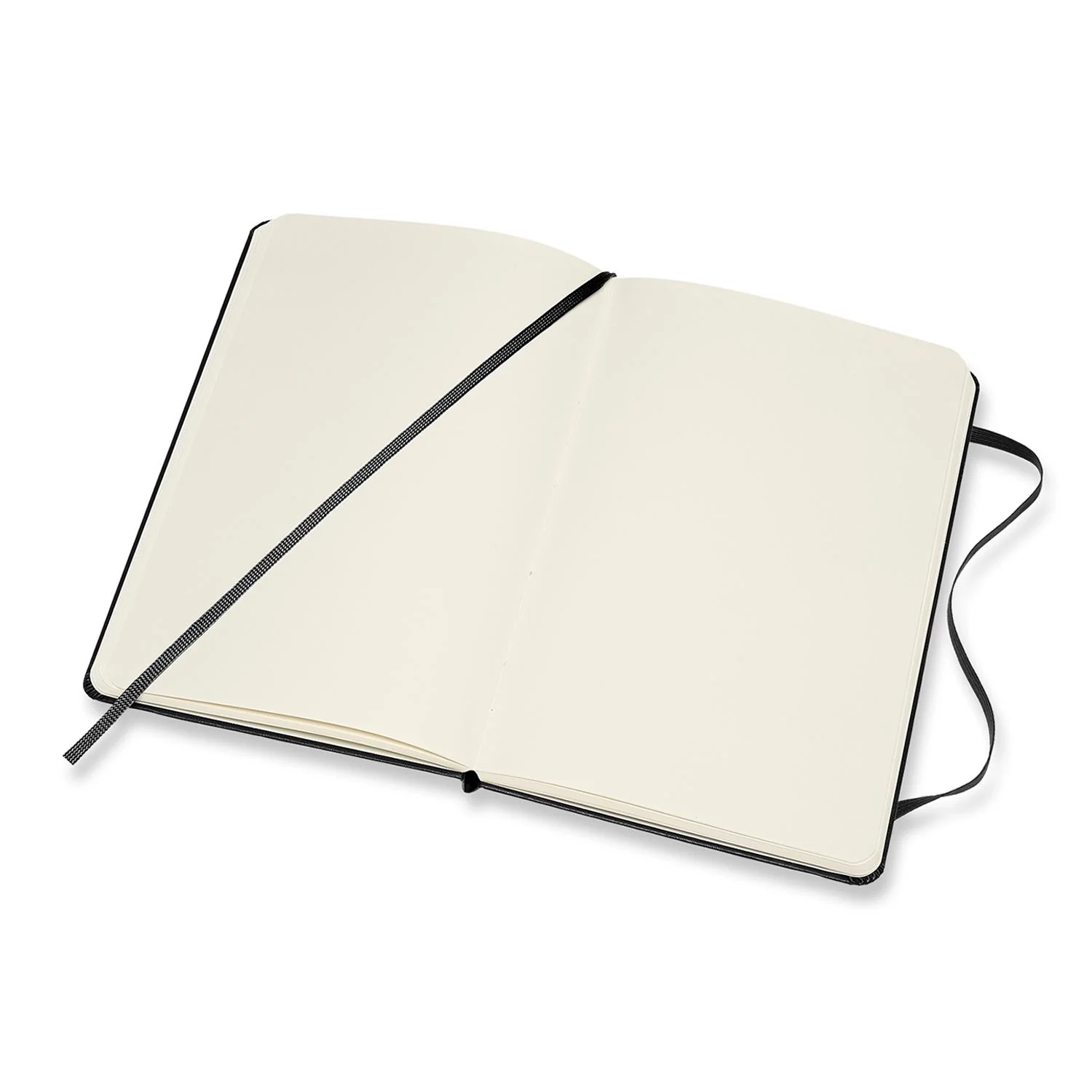 Classic Medium Hard Cover Notebook Black - Image 4