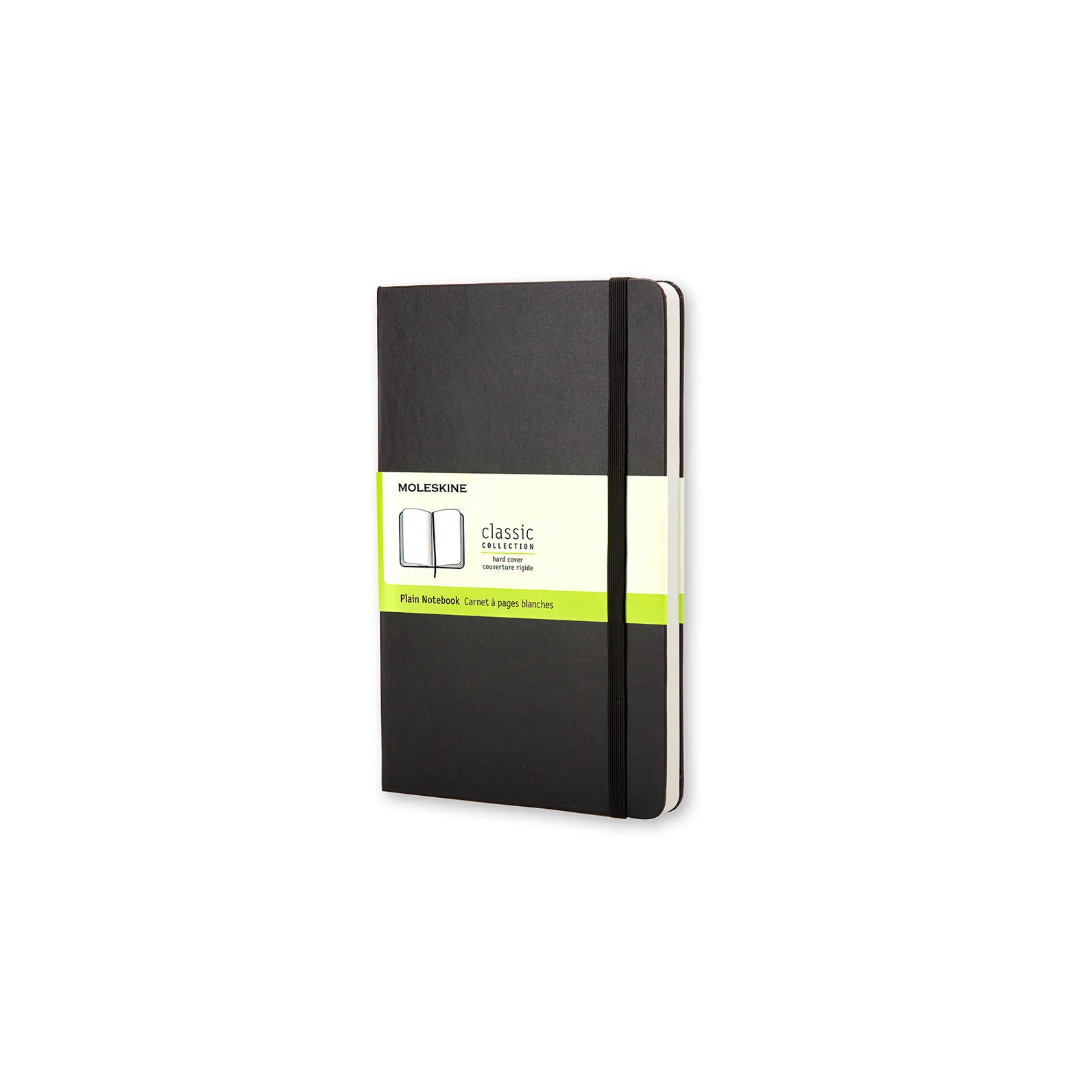 Classic Pocket Hard Cover Notebook Black - Image 3
