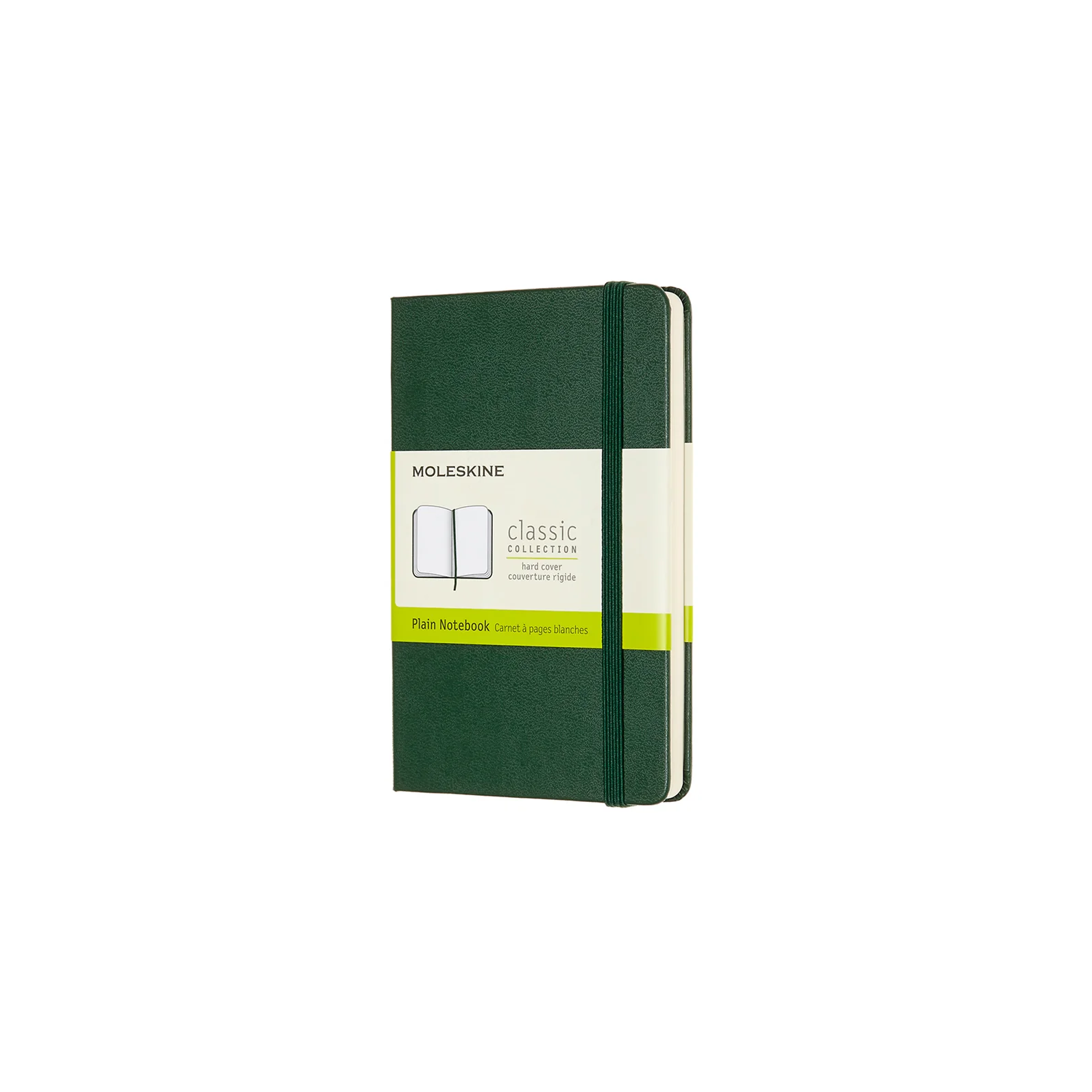 Classic Pocket Hard Cover Notebook Myrtle Green - Image 2