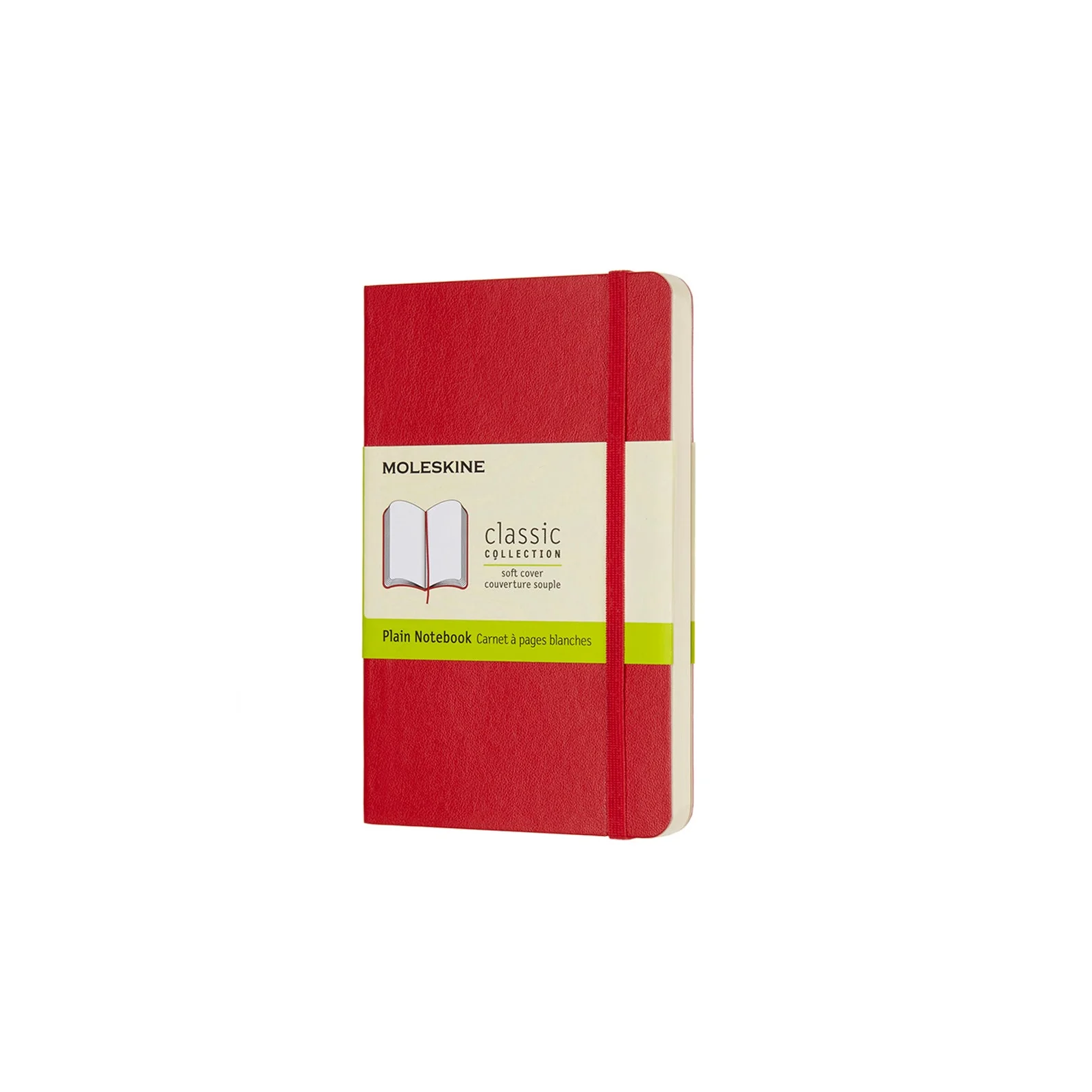 Classic Pocket Soft Cover Notebook Scarlet Red - Image 2