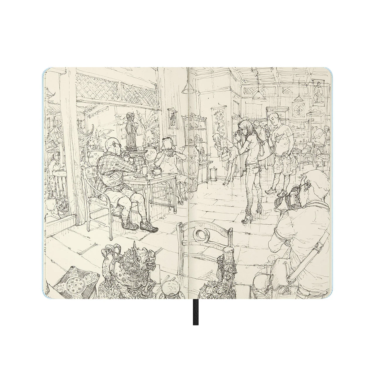 Kim Jung Gi Hard Cover Notebook Large - Image 6