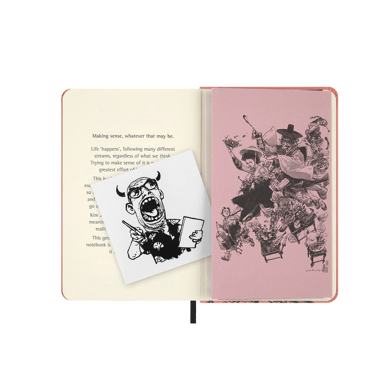 Kim Jung Gi Hard Cover Notebook Pocket - Image 7