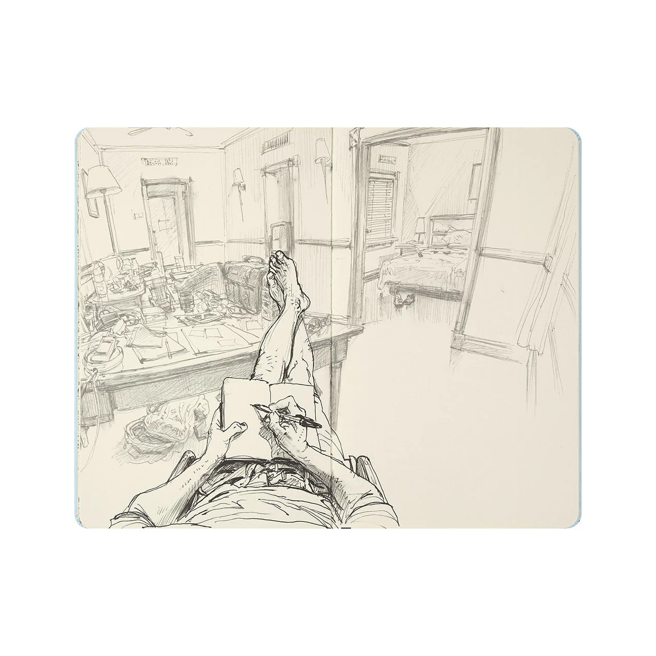 Kim Jung Gi Notebook and Pencil Bundle - Image 3