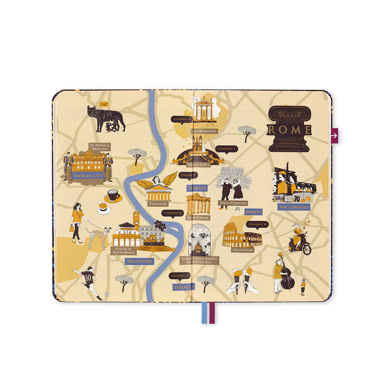 LUXE City Travel Notebook Rome - Image 6