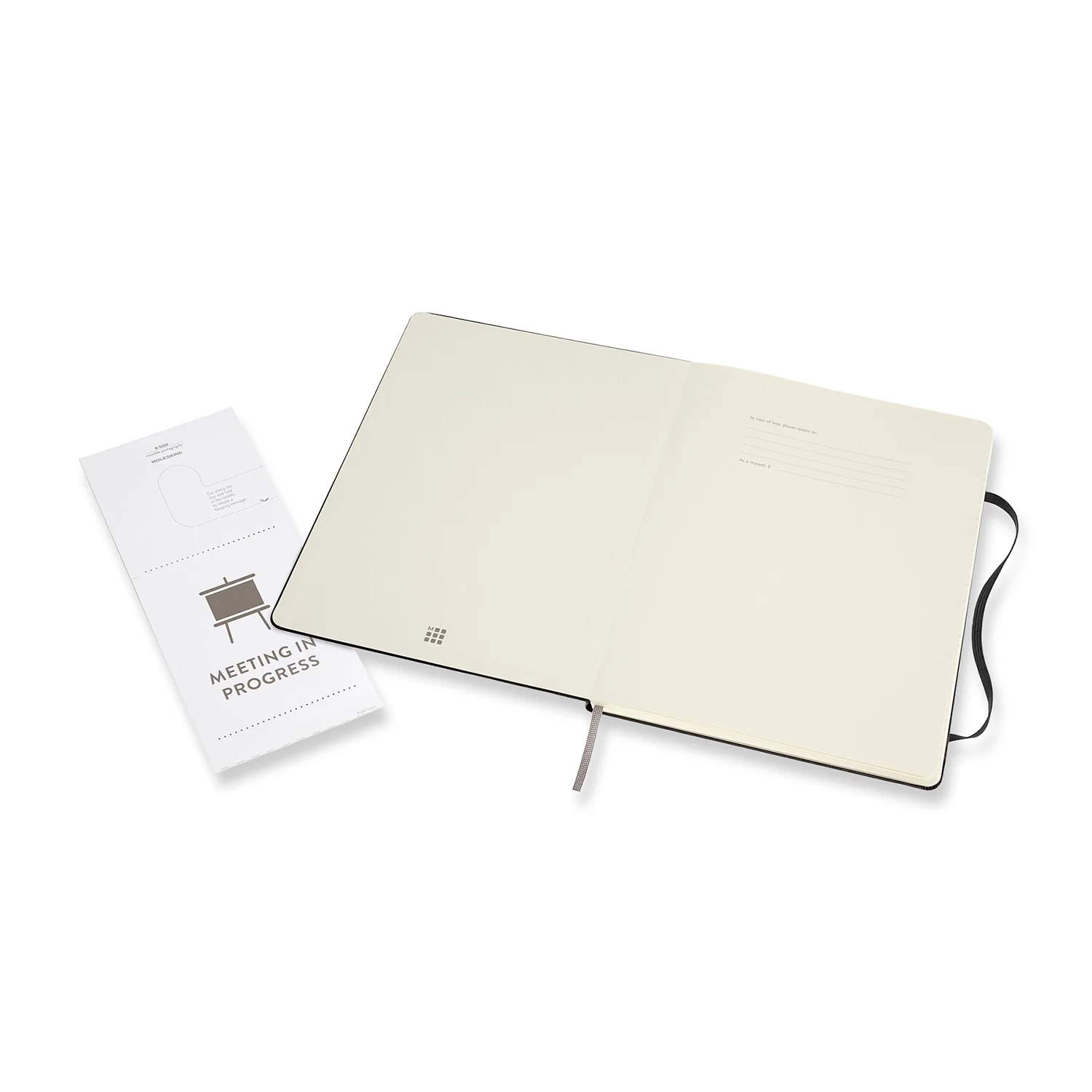 Professional Extra Large Hard Cover Notebook Black - Image 3